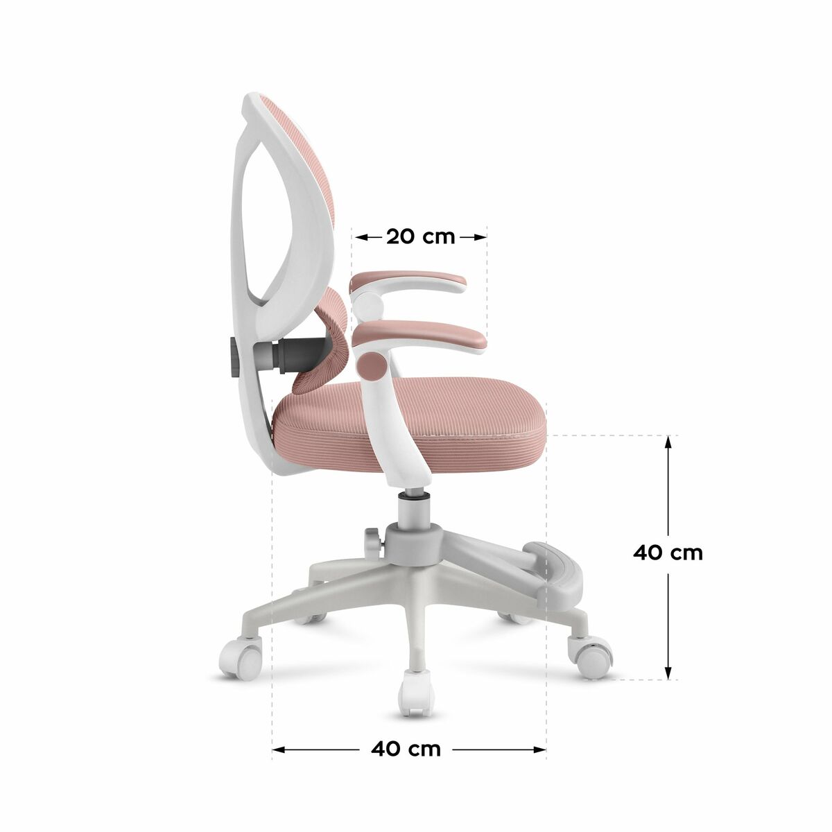 Silla de Oficina Mark Adler MA-JUNIOR 4.5 PINK Rosa