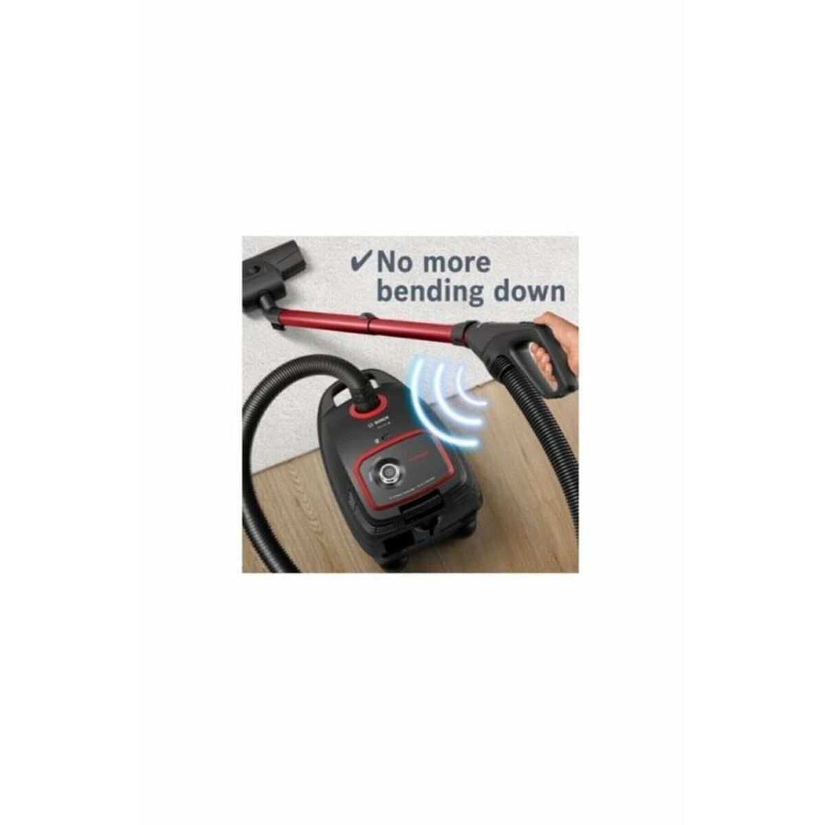 Aspiradora BOSCH BGL6POW1 Negro Rojo 850 W