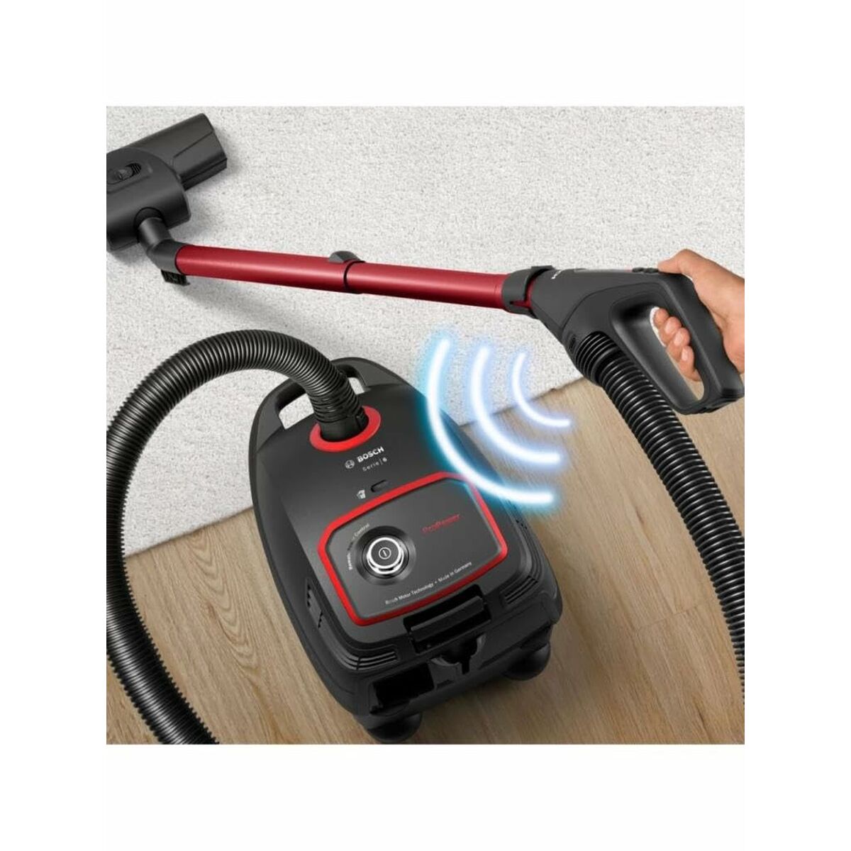 Aspiradora BOSCH BGL6POW1 Negro Rojo 850 W