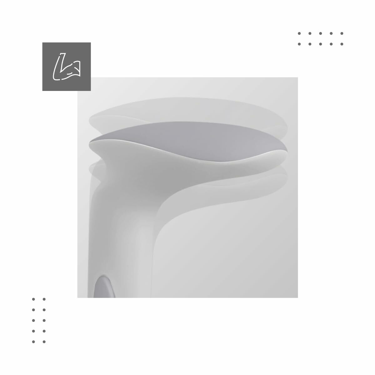 Silla de Oficina Mark Adler MA-JUNIOR 5.0 GREY Gris