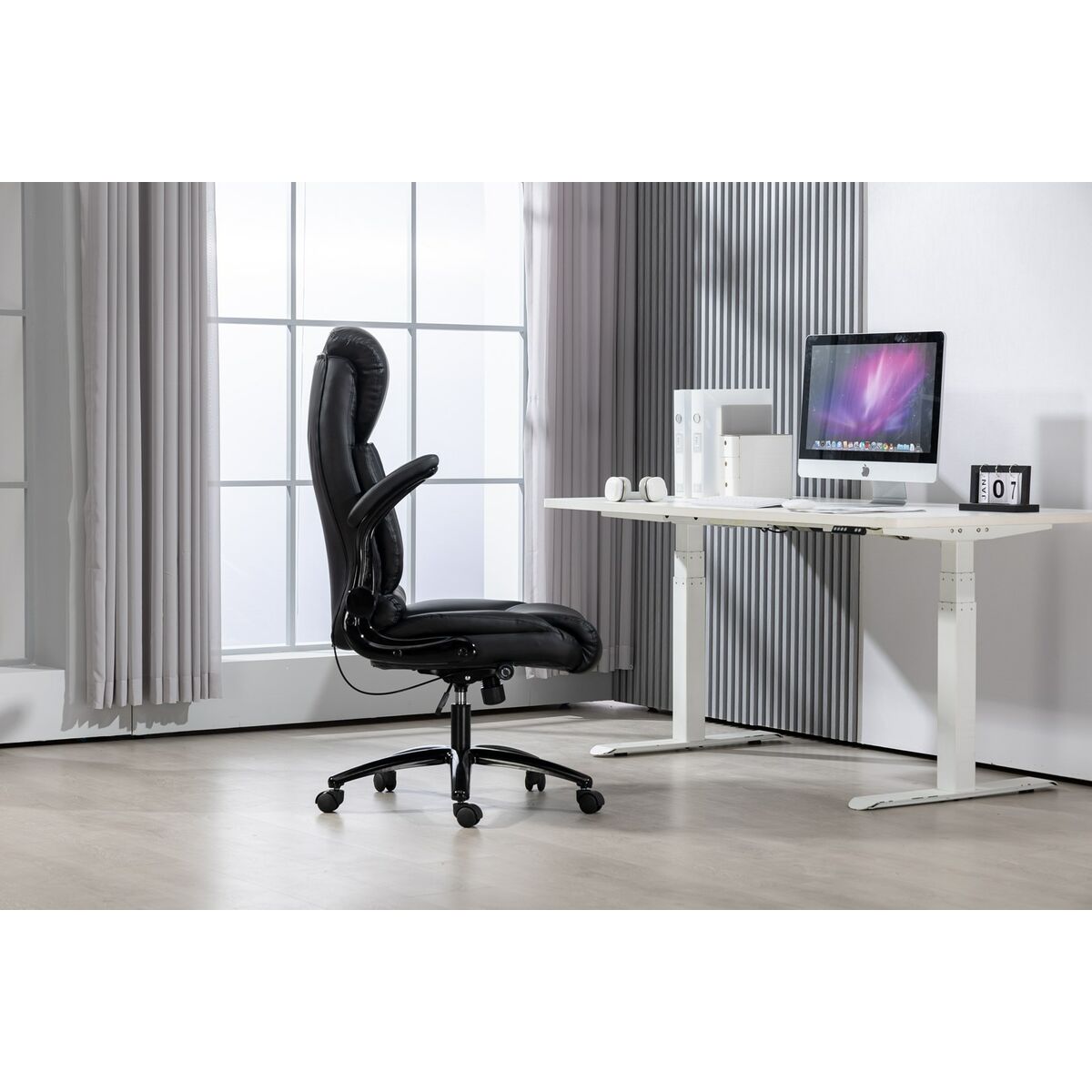 Silla de Oficina Activejet YK7406-1 BK Negro 1 Pieza
