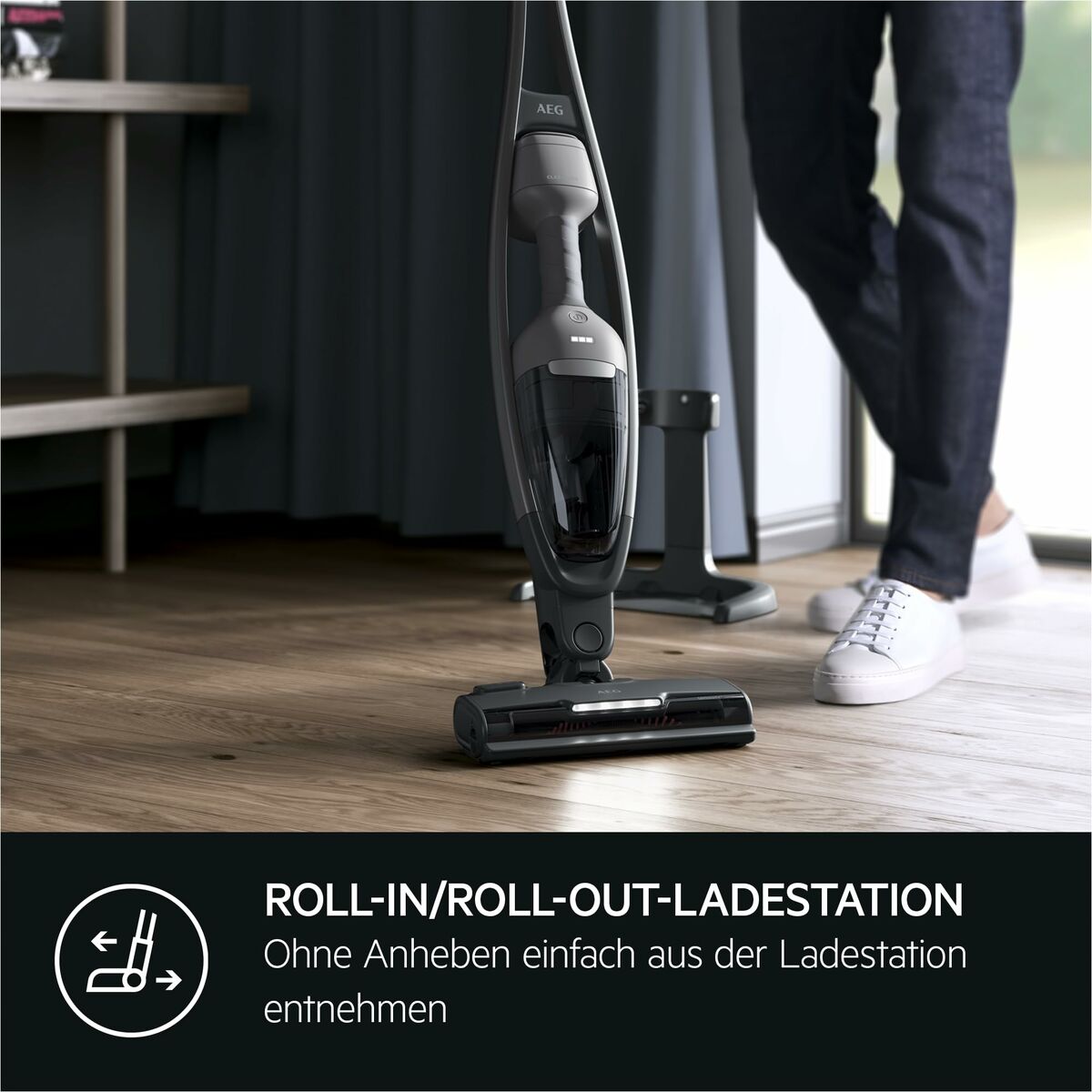 Aspirador Escoba AEG AS62CB25UG 600 W