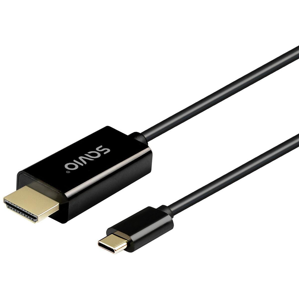 Cable USB Savio CL-190 Negro 1 m