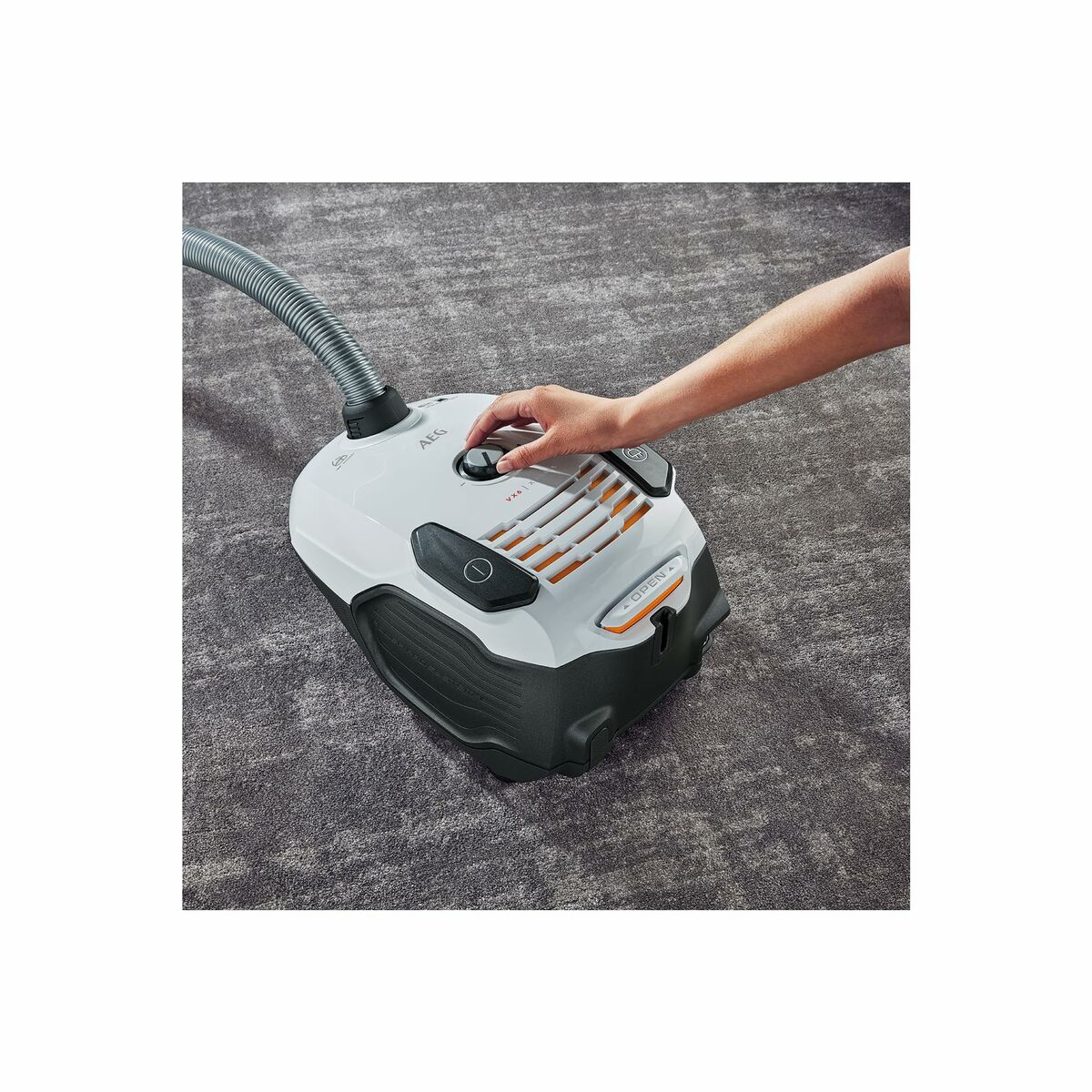 Aspiradora AEG VX6-2-IW-5 Blanco Negro Gris 800 W