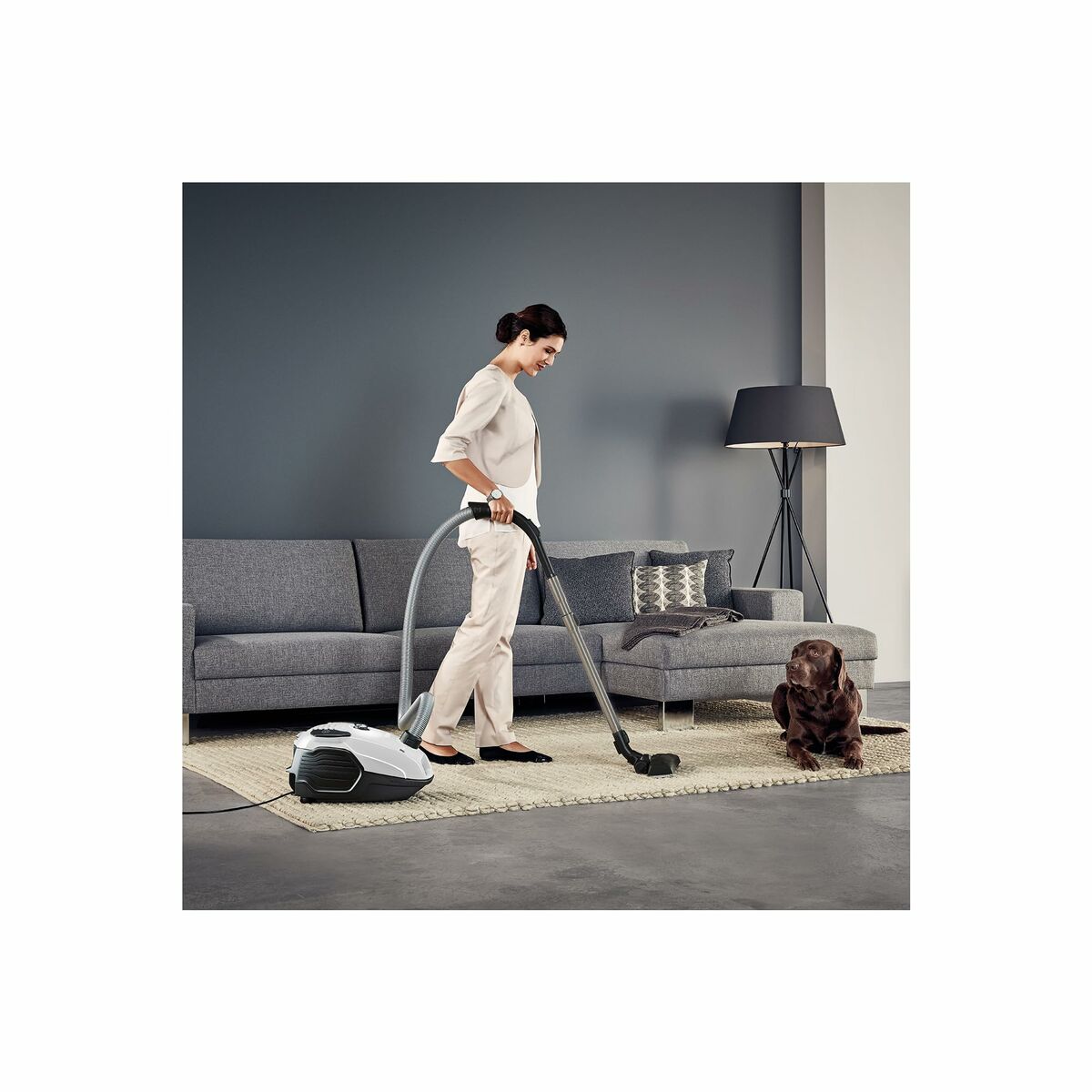 Aspiradora AEG VX6-2-IW-5 Blanco Negro Gris 800 W