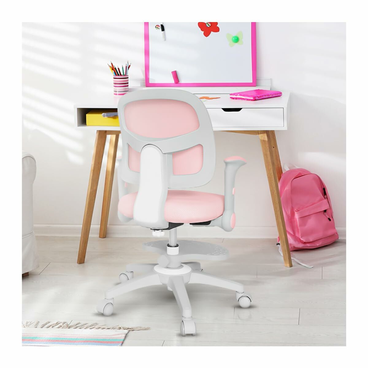 Silla de Oficina Mark Adler MA-JUNIOR 5.0 PINK Rosa