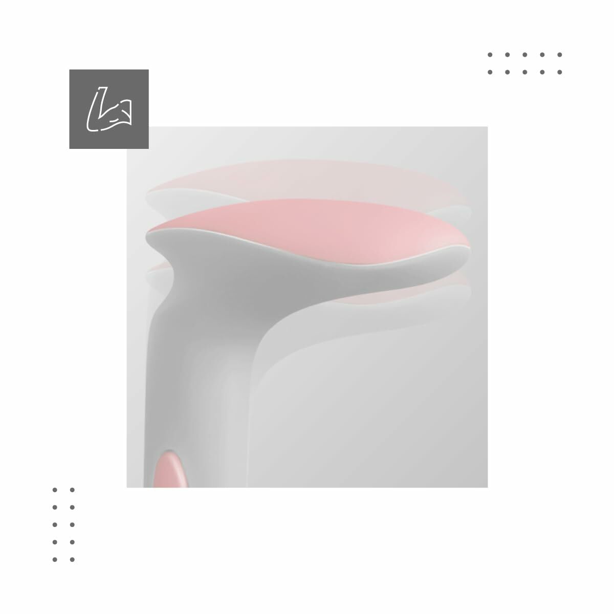 Silla de Oficina Mark Adler MA-JUNIOR 5.0 PINK Rosa