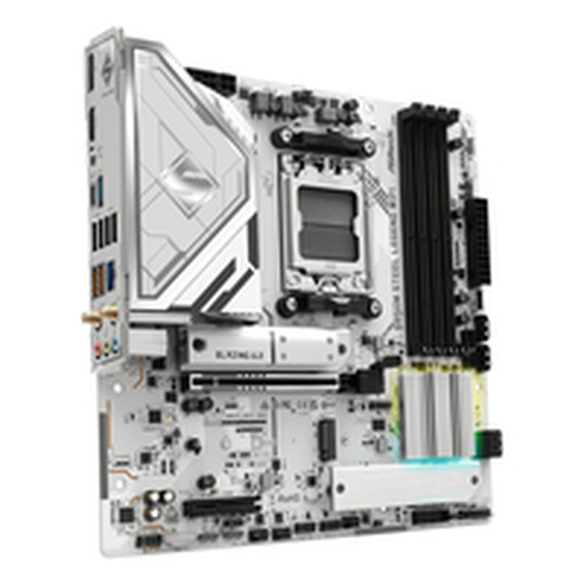 Placa Base ASRock B850M Steel Legend WiFi Intel Wi-Fi 6 AMD AM5 AMD B850