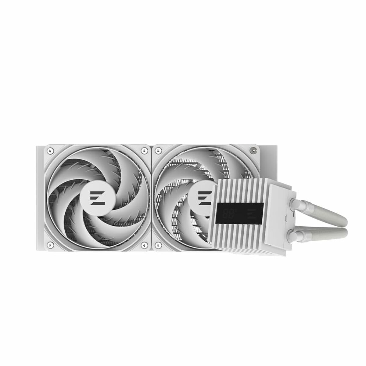 Ventilador de Caja Zalman ALPHA2 A24 WHITE Ø 12 cm