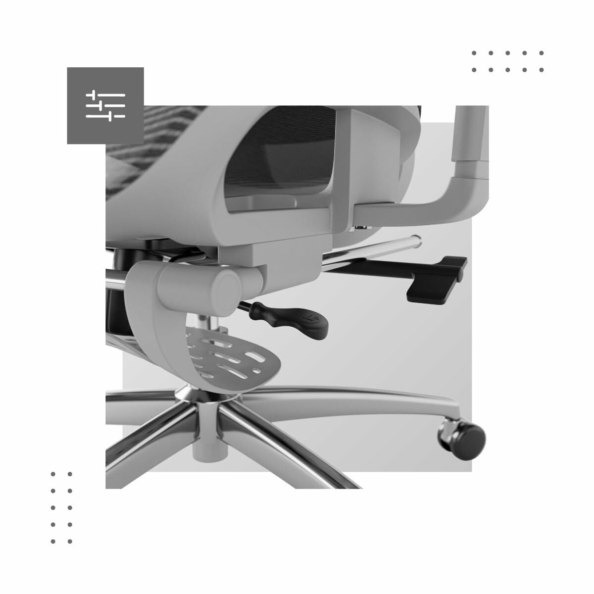 Silla de Oficina Mark Adler MA-EXPERT 7.9 GREY Gris