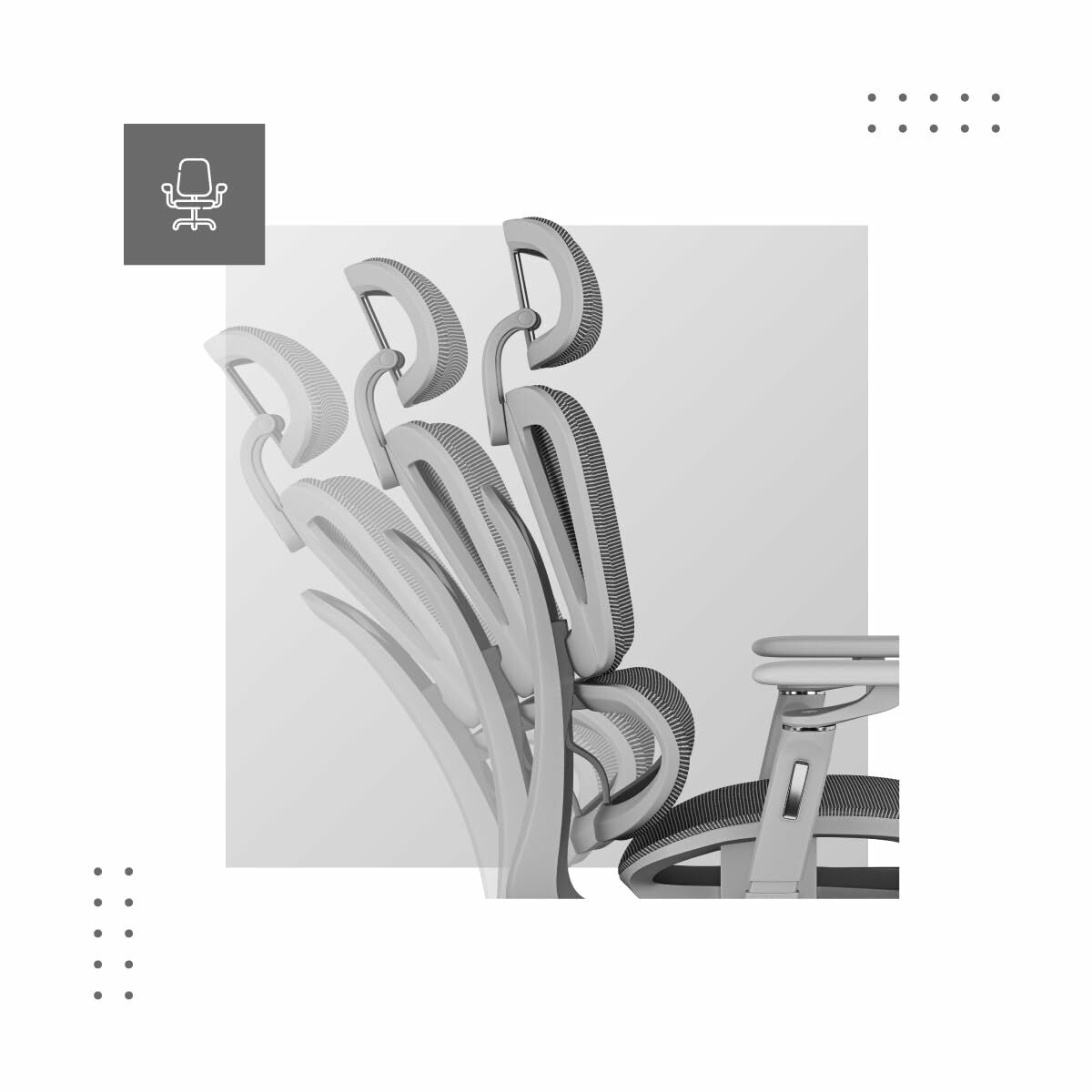 Silla de Oficina Mark Adler MA-EXPERT 7.9 GREY Gris