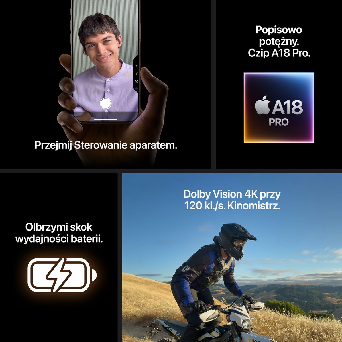 Smartphone Apple MYWY3HX/A 6,9" 256 GB Titanio