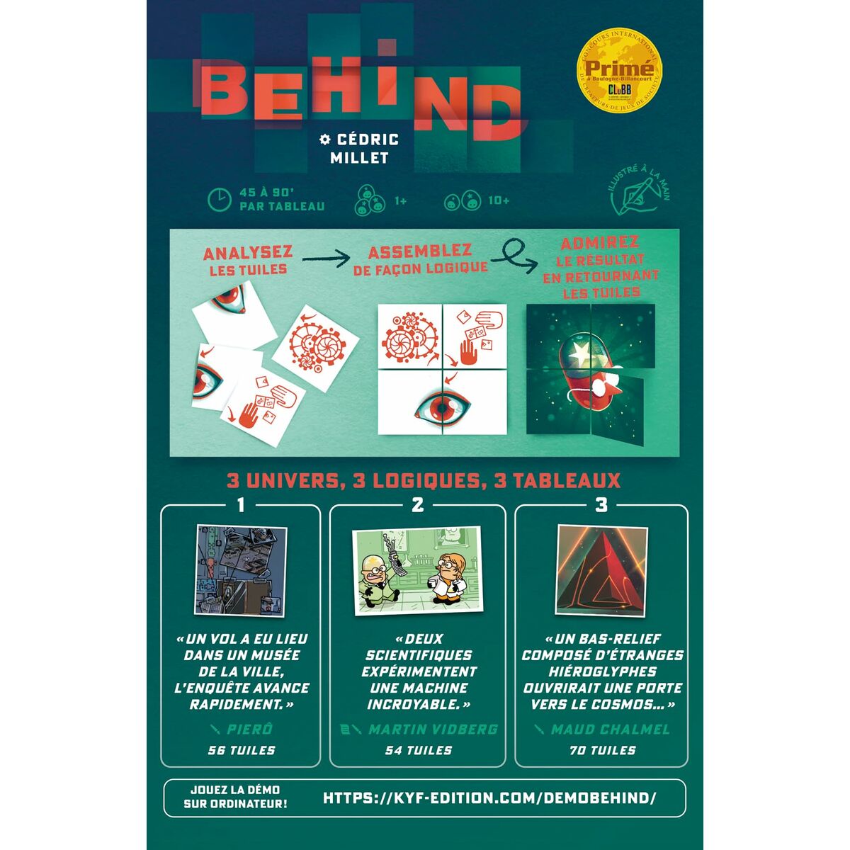 Juego de Mesa Asmodee Behind