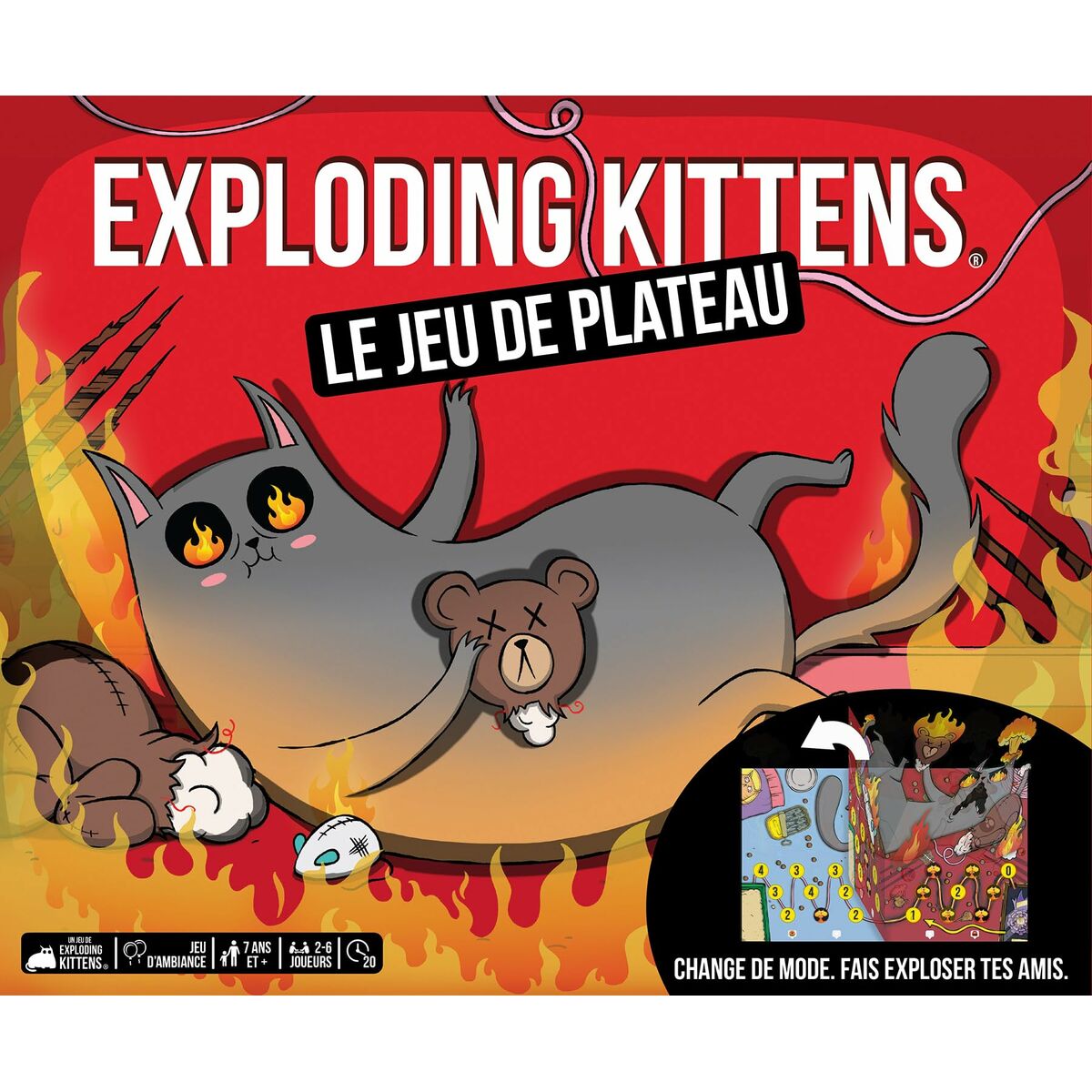 Juego de Mesa Asmodee Exploding Kittens