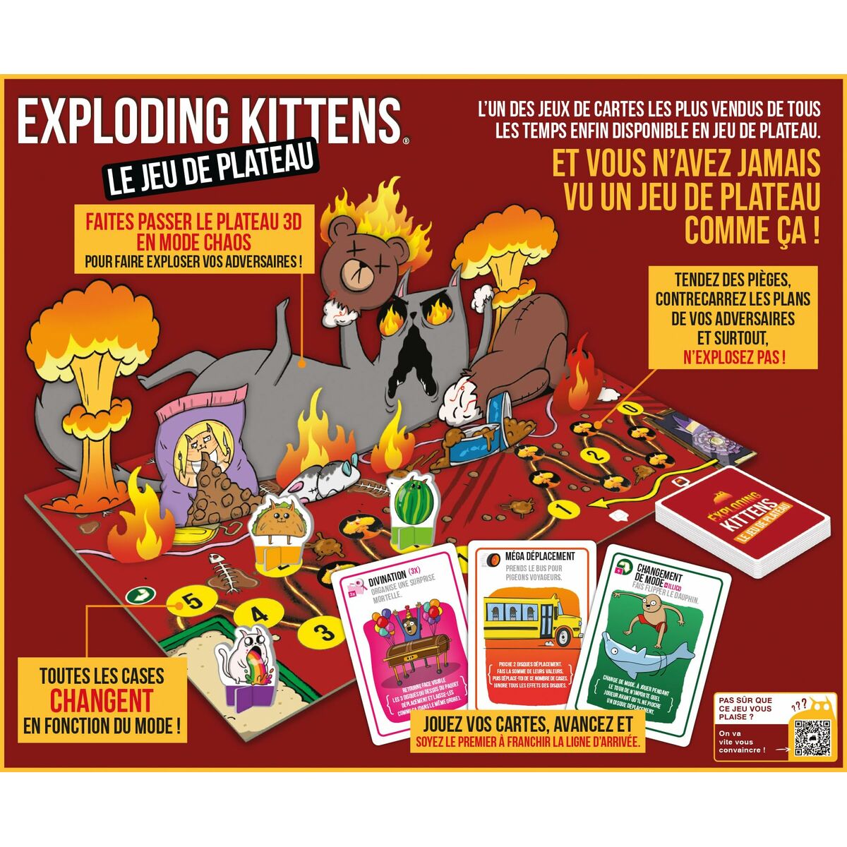 Juego de Mesa Asmodee Exploding Kittens