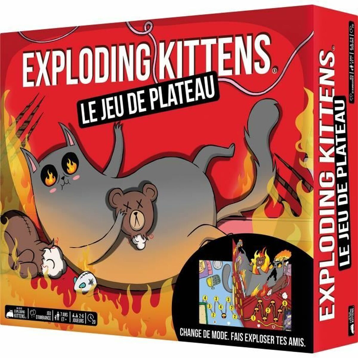 Juego de Mesa Asmodee Exploding Kittens