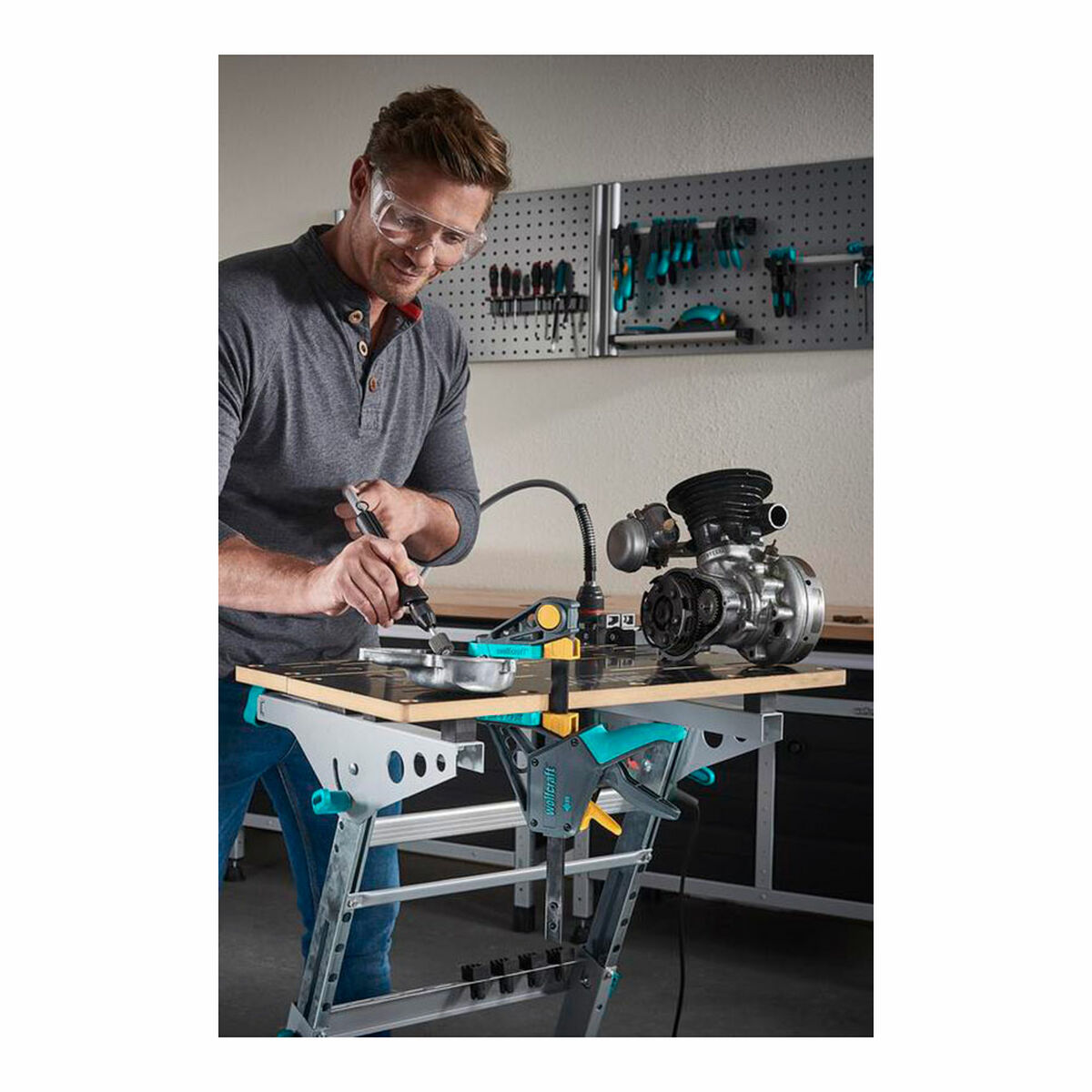 Cepillo milhojas Wolfcraft GR60 80 mm