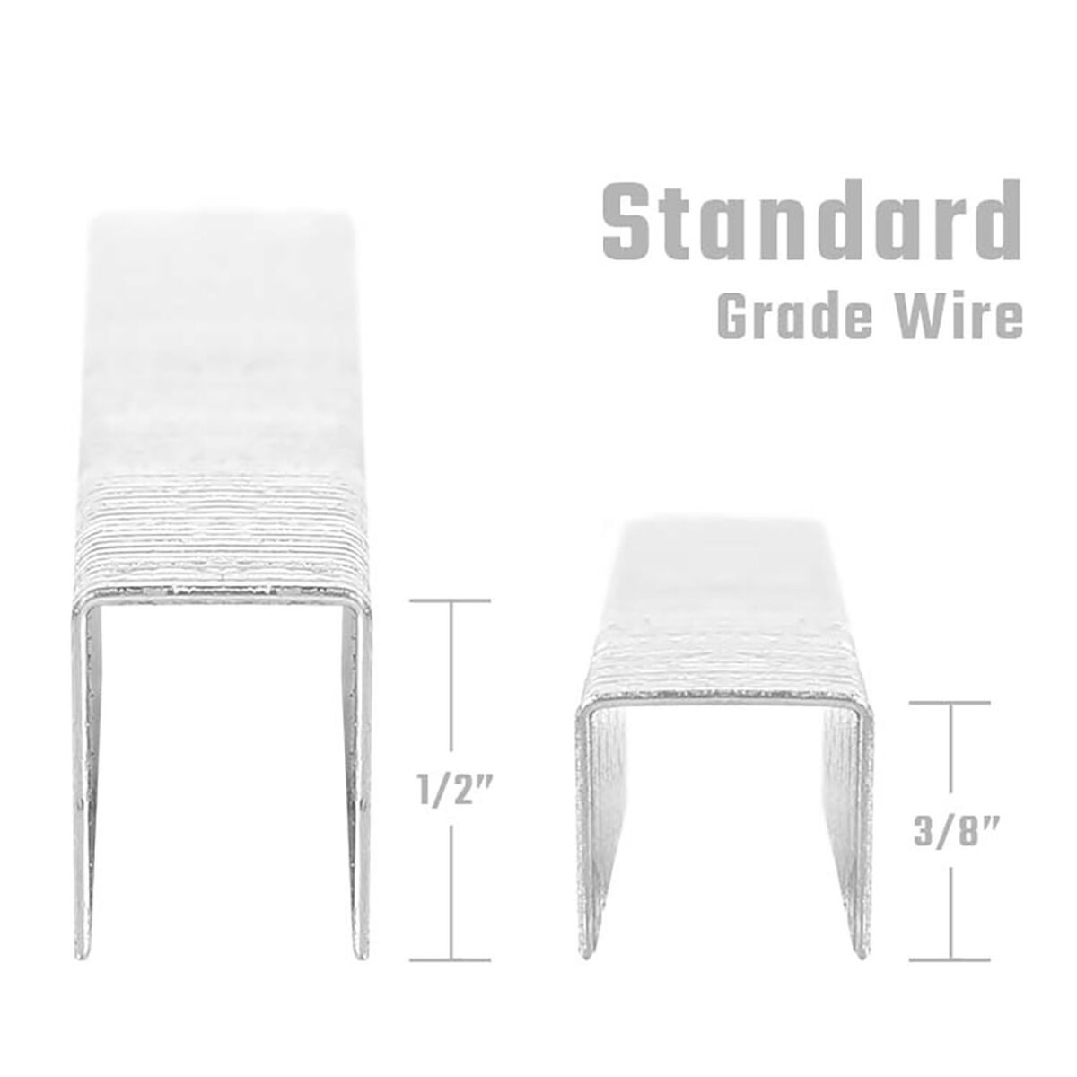 Grapas Workpro Q235 12 mm 10 mm