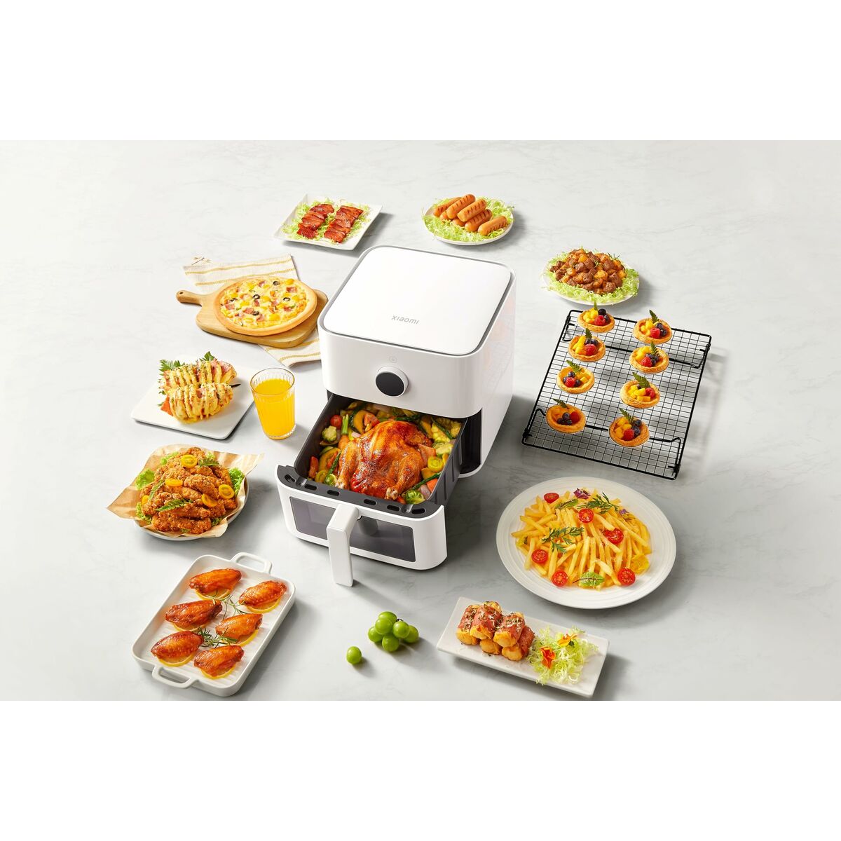 Freidora de Aire Xiaomi BHR8238EU 1600 W 5,5 L Blanco Negro