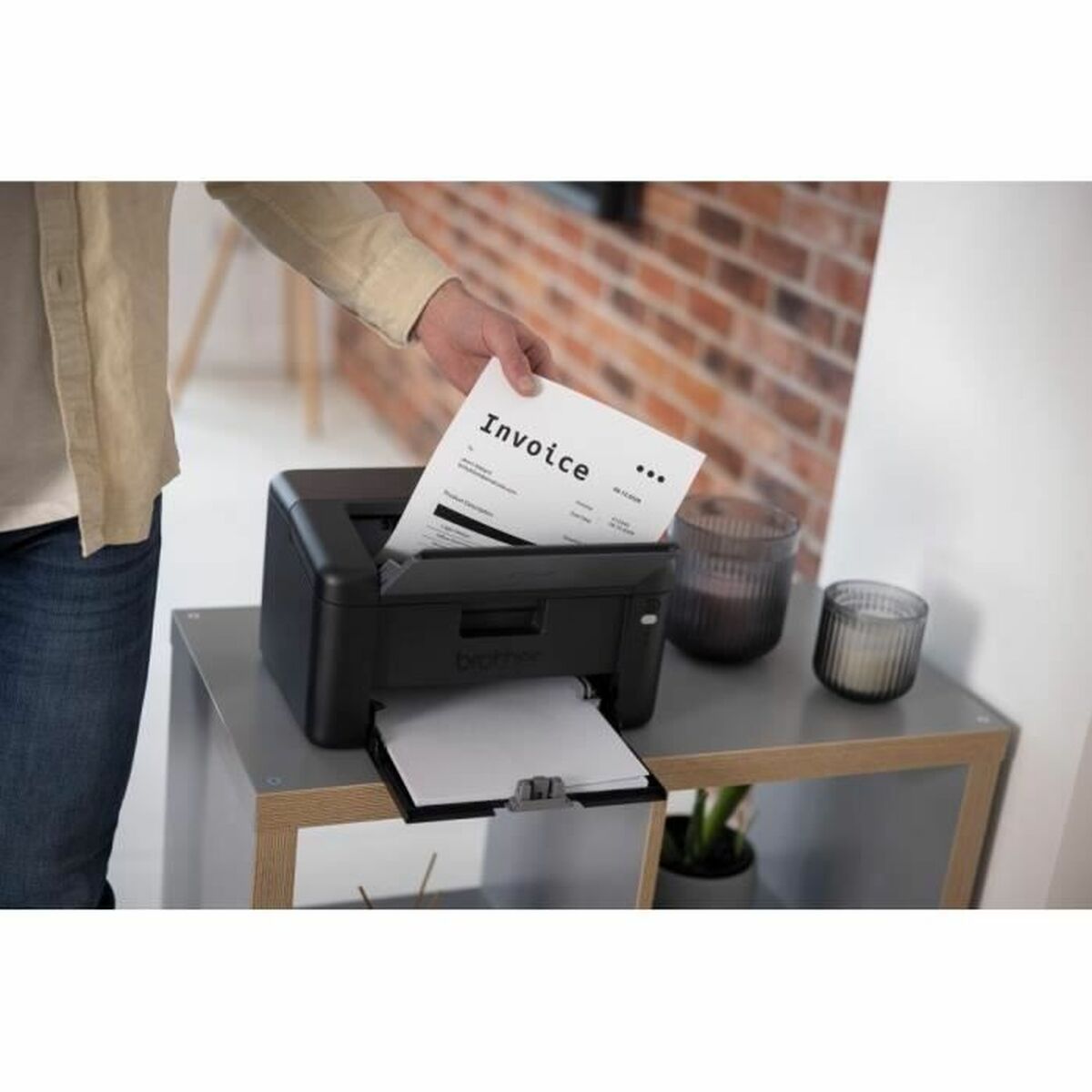 Impresora Láser Monocromo Brother HL-L1242W