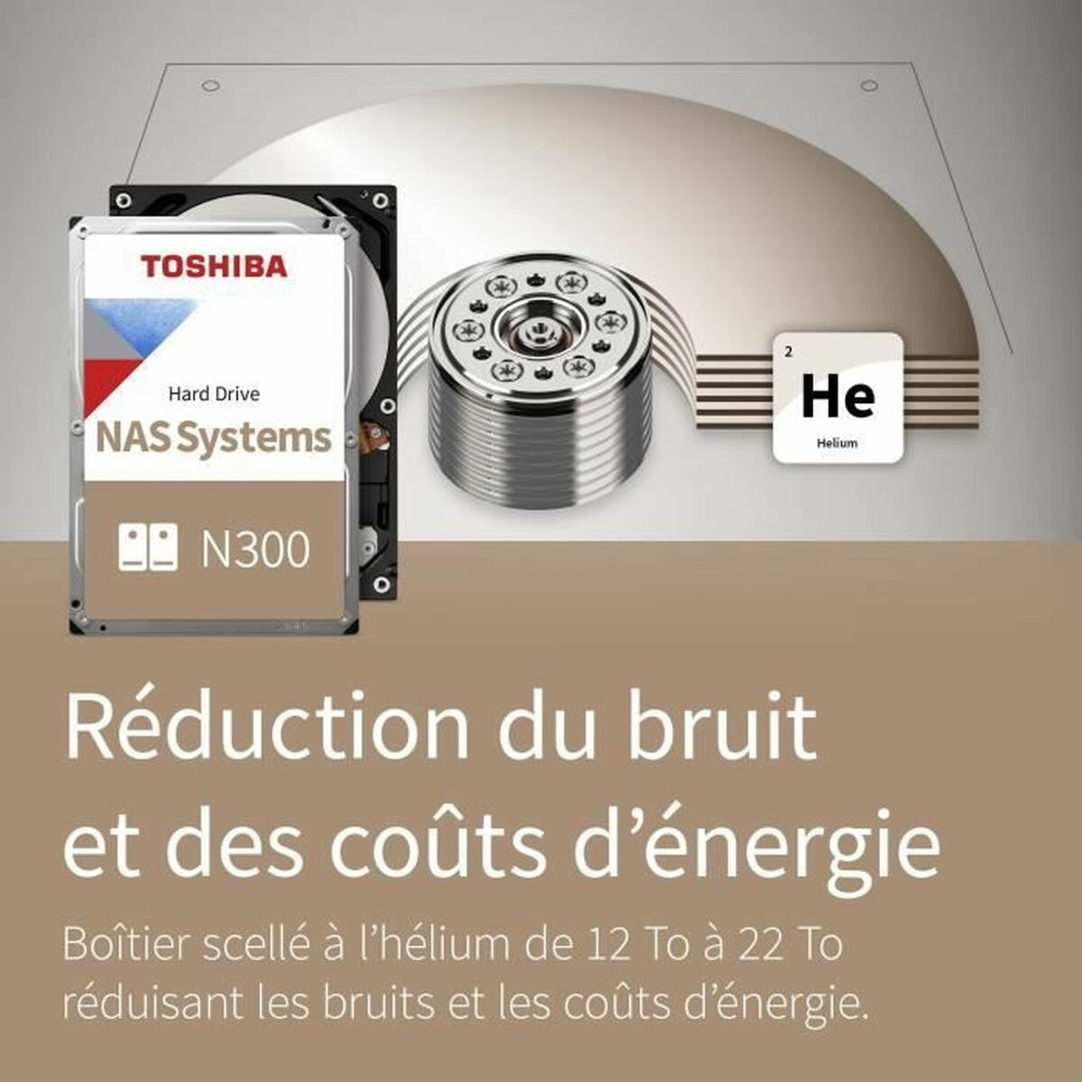 Disco Duro Toshiba HDWG51EEZSTA 3,5" 14 TB