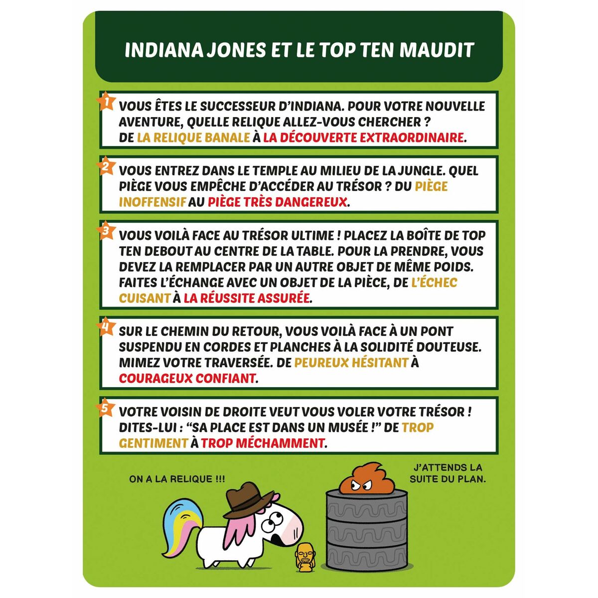 Juego de Mesa Asmodee Top Ten Adventures