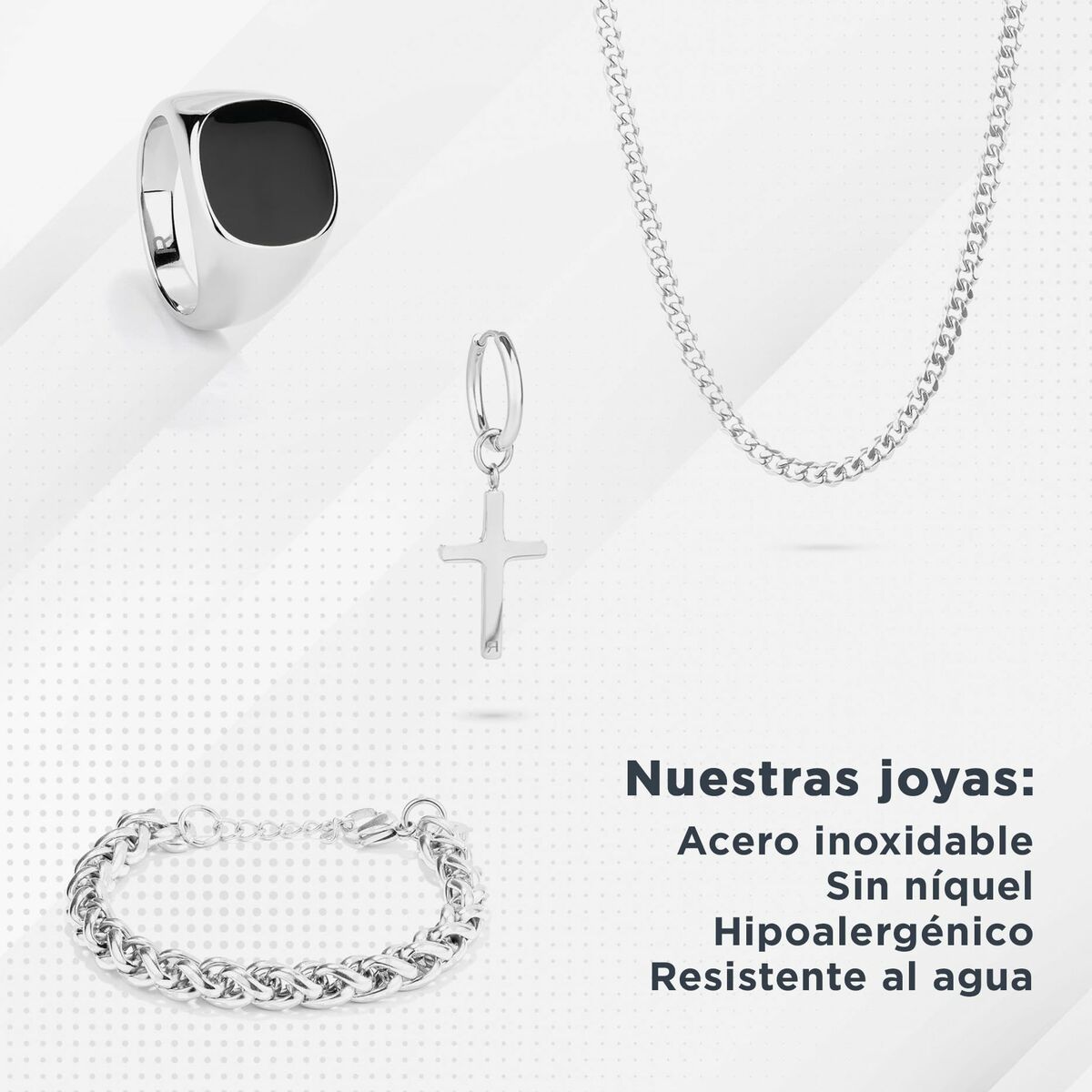 Pulsera Hombre Radiant RH000089 Plateado