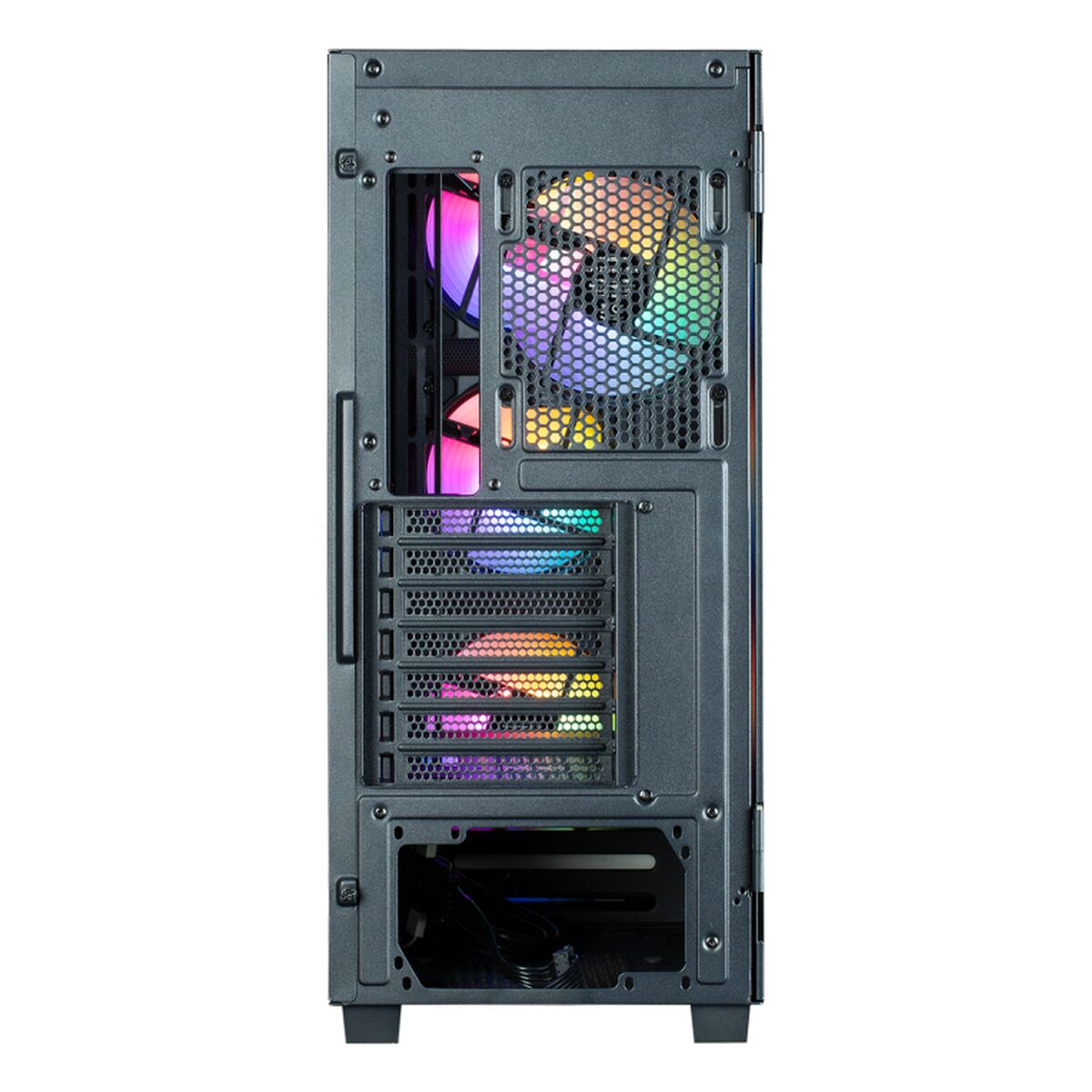 Caja Semitorre ATX Zalman S5 NEO BLACK Negro