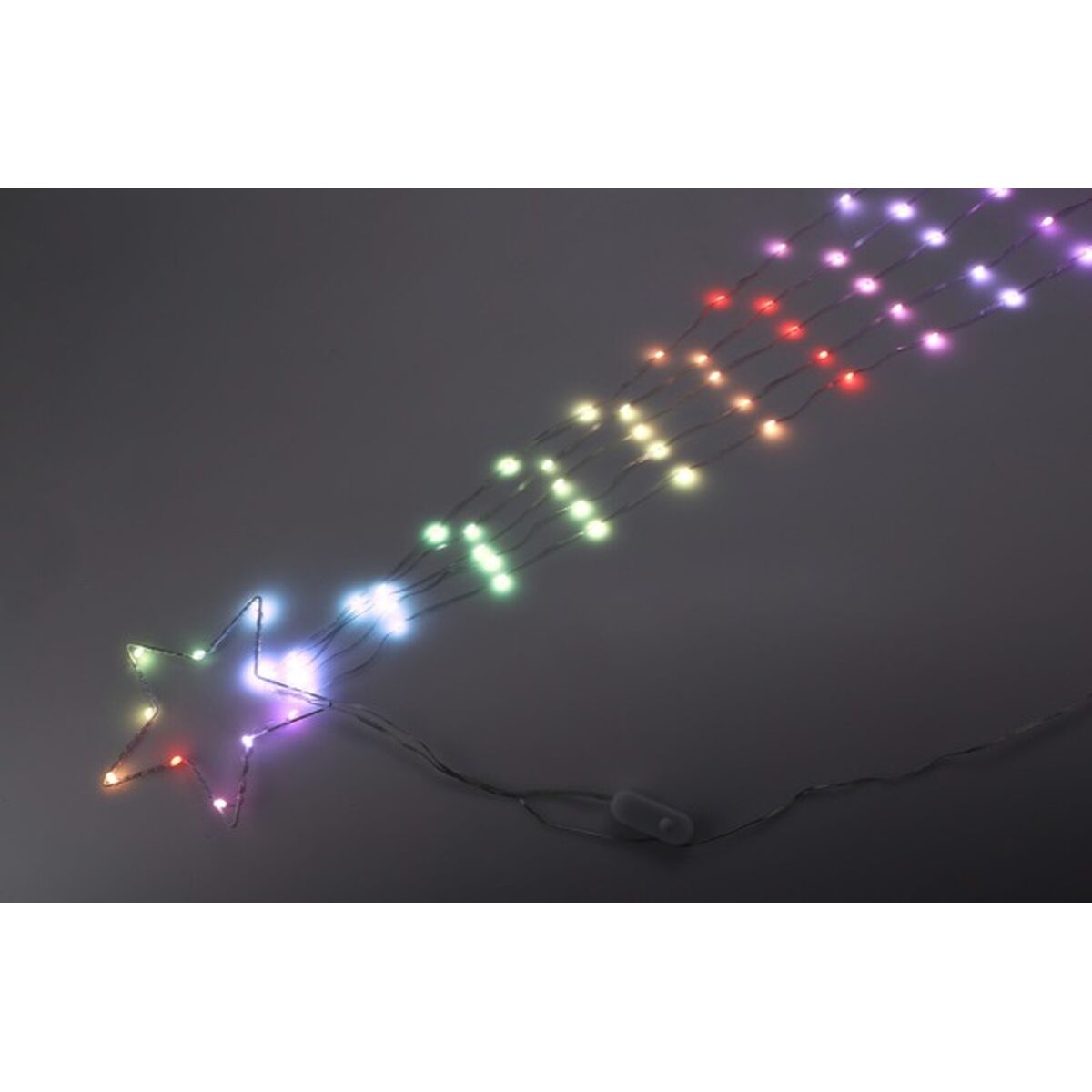 Estrella de Navidad Lifetime RGB Estrella de Navidad 220 V 119 cm Plástico LED RGB