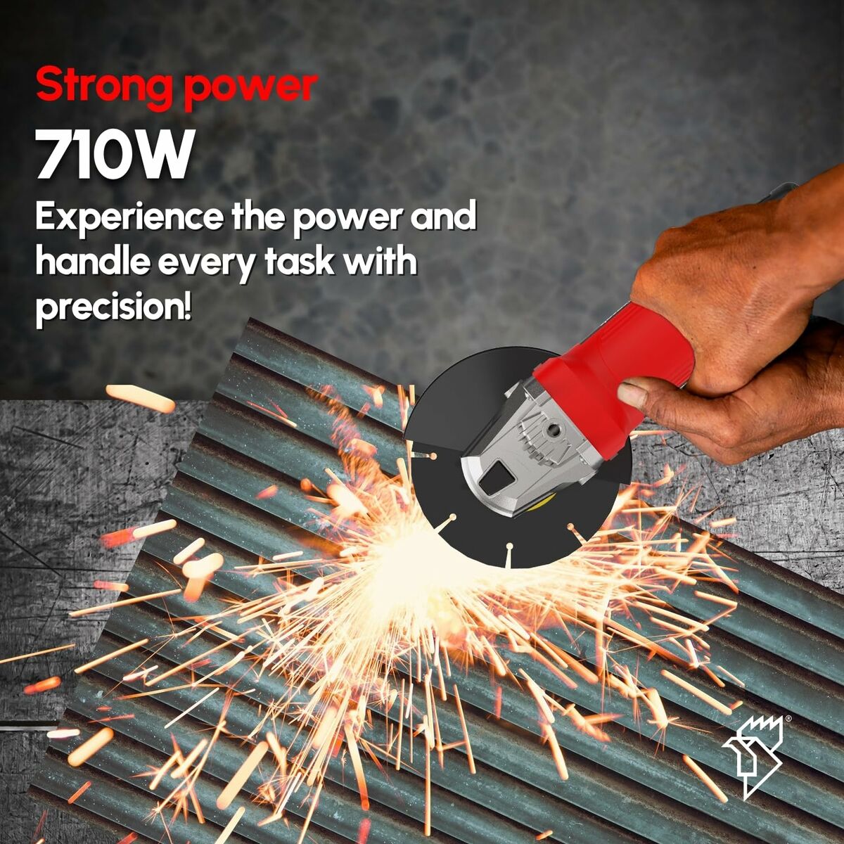 Amoladora angular Casals cag71051 710 W