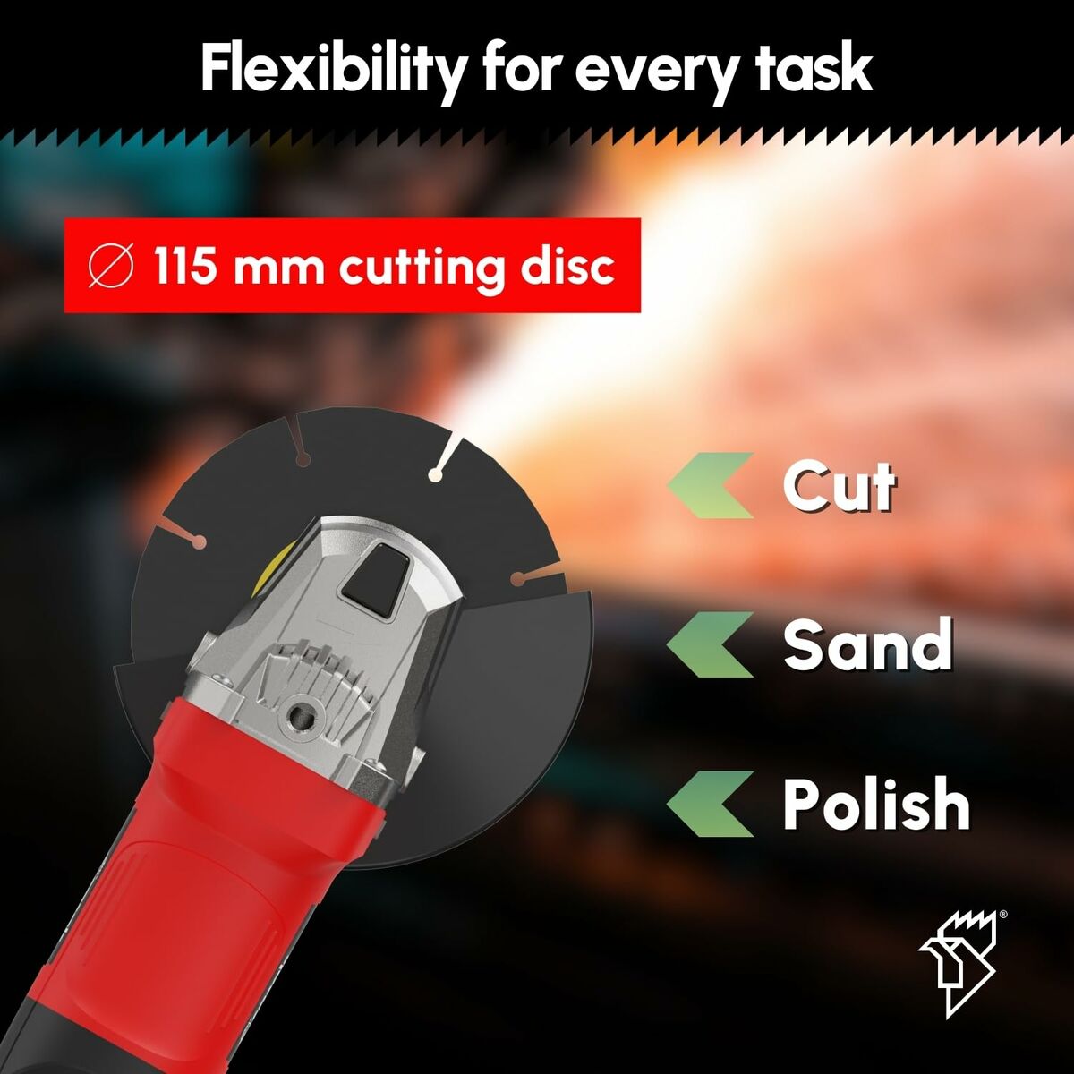 Amoladora angular Casals cag71051 710 W