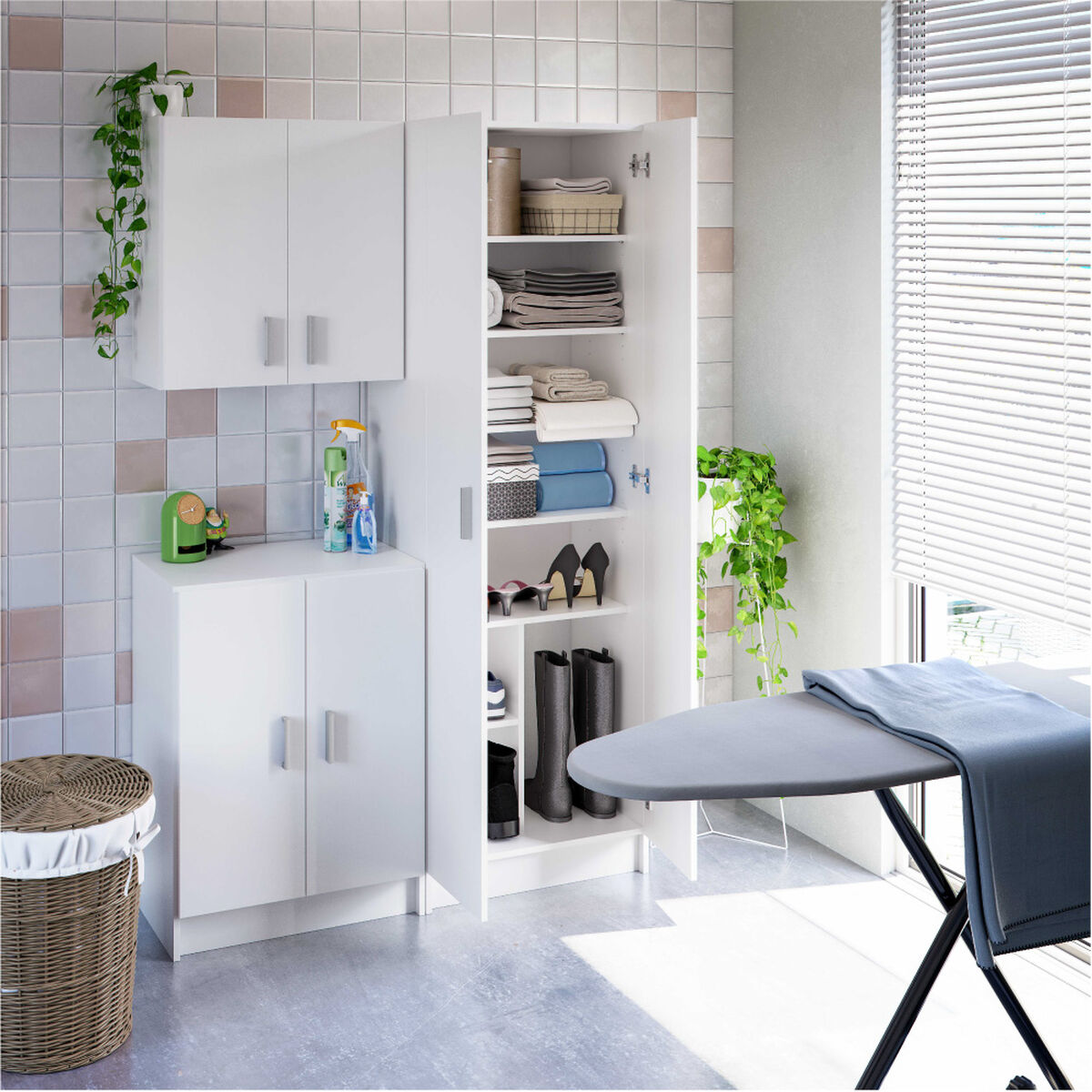 Armario Forés Blanco ABS Melamina 59 X 27 X 60 CM