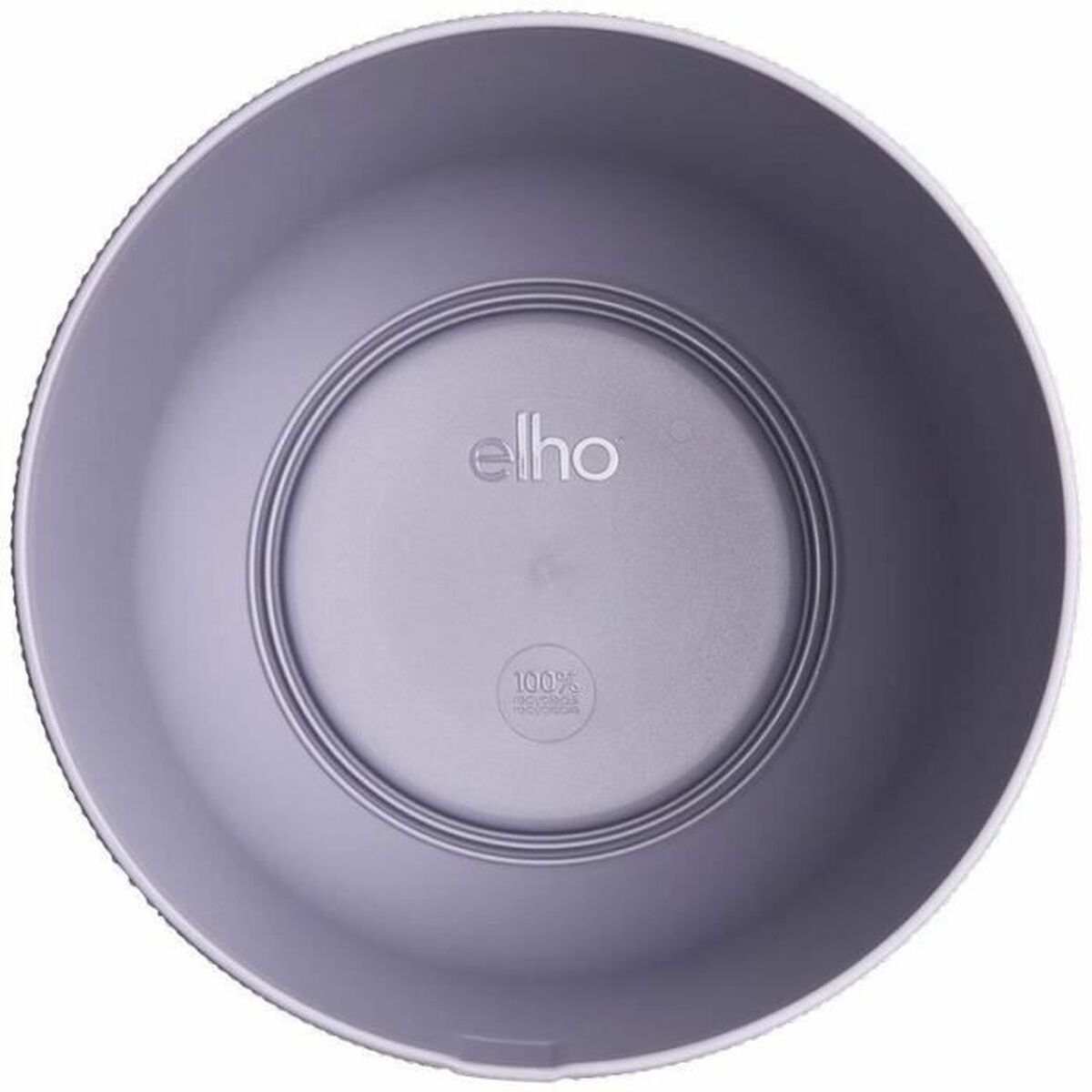 Maceta Elho Jazz Blanco Lila Plástico Redondo 3 Piezas