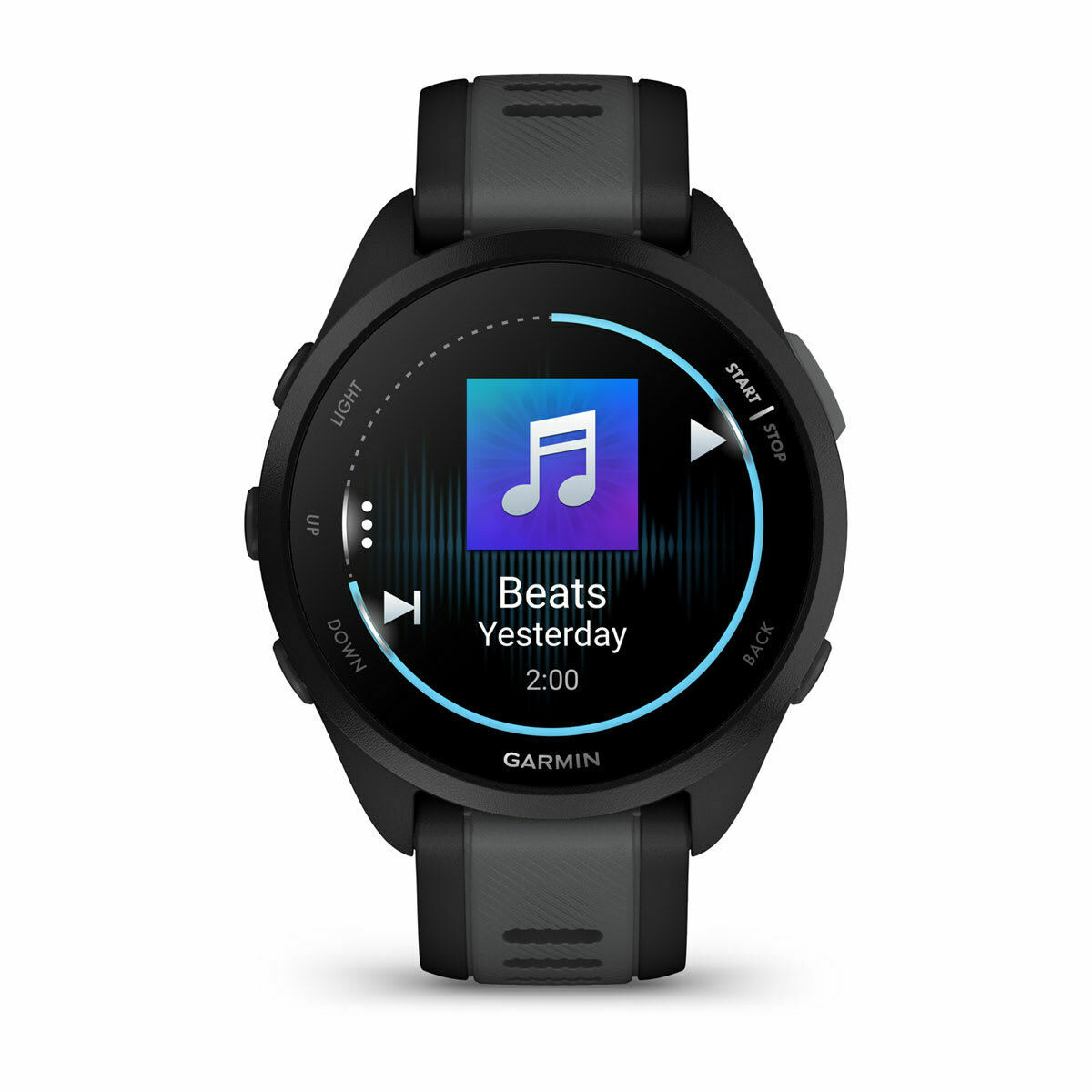 Smartwatch GARMIN Forerunner 165 Music Negro Plateado 1,2" 43 mm