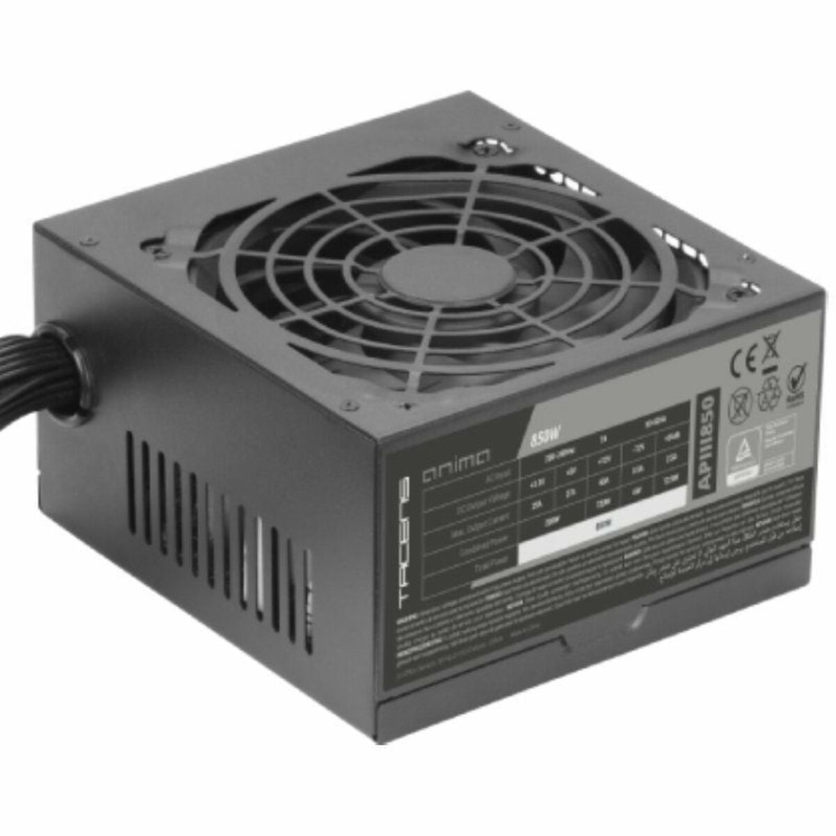 Fuente de Alimentación Tacens APIII850 ATX 850 W 80 Plus Bronze