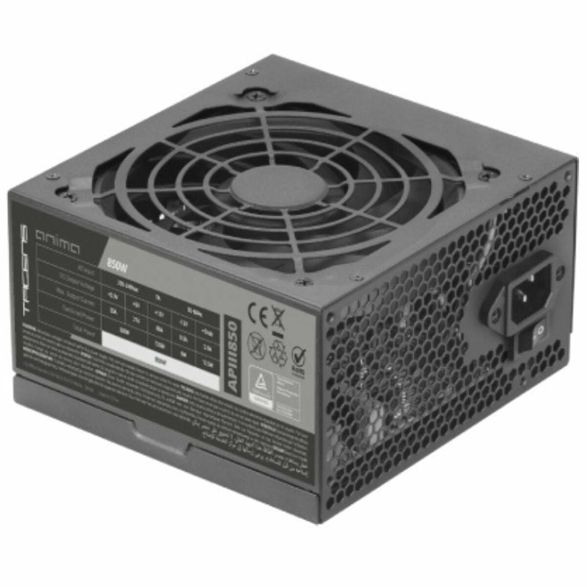 Fuente de Alimentación Tacens APIII850 ATX 850 W 80 Plus Bronze