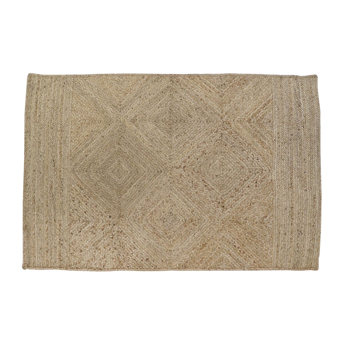 Alfombra Home ESPRIT Marrón Natural 160 x 230 x 1 cm