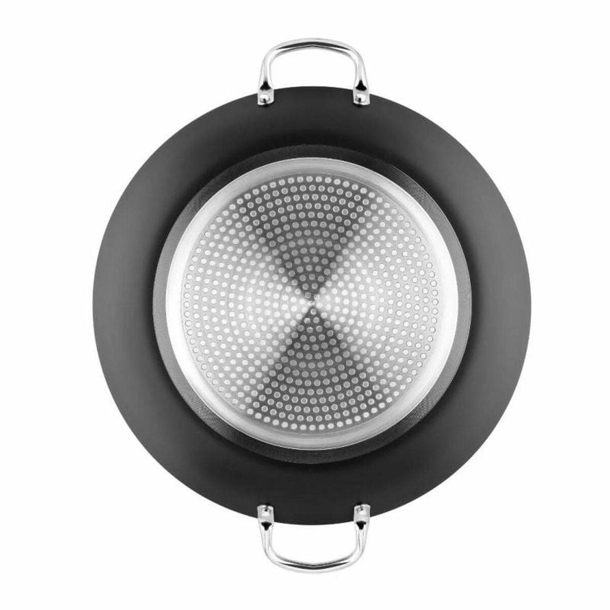 Paellera Monix Resistent Plus M371630 Negro Acero Inoxidable Aluminio Ø 30 cm