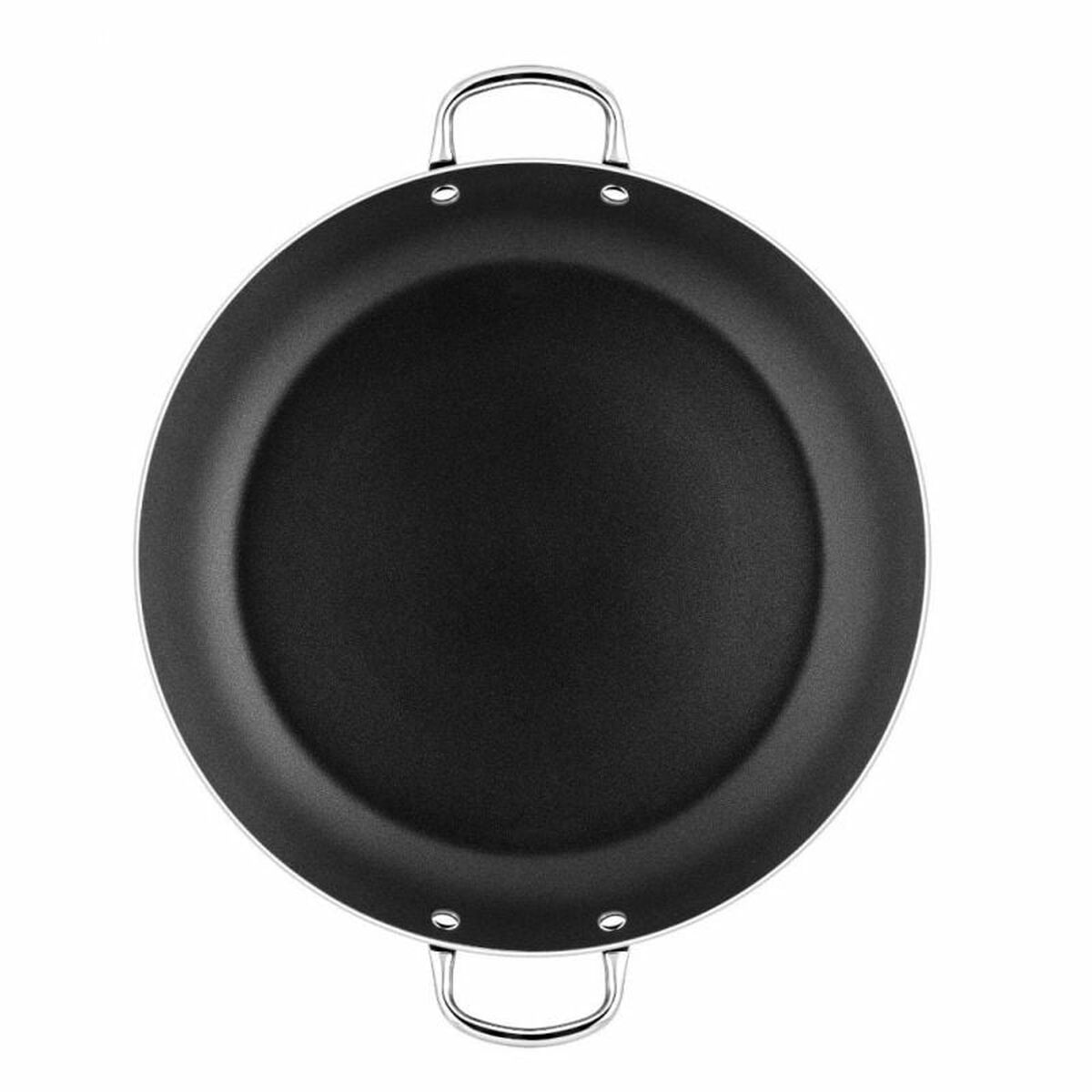 Paellera Monix Resistent Plus M371630 Negro Acero Inoxidable Aluminio Ø 30 cm