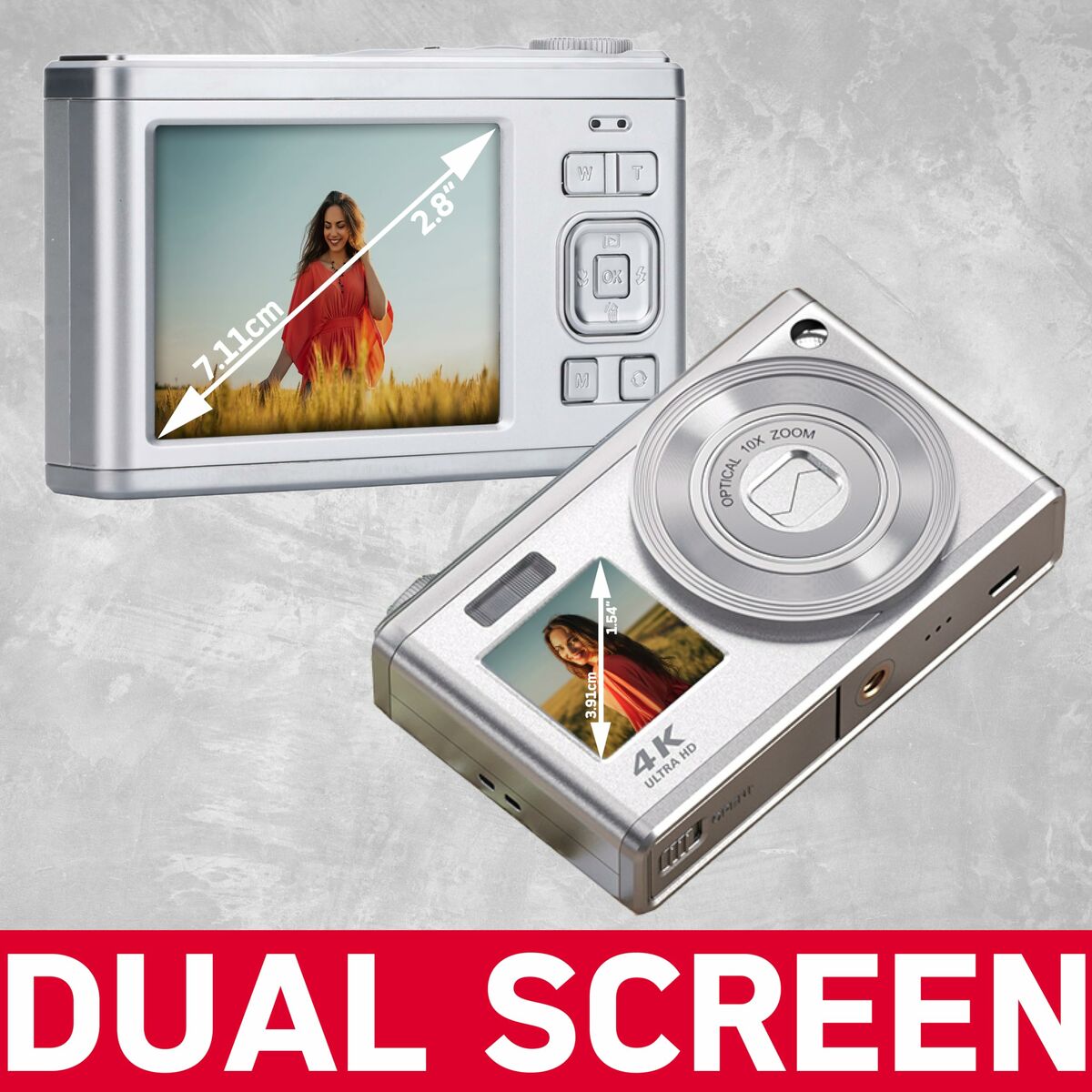 Cámara Digital Agfa Realishot DC9200 Plateado 24 MP 2,8"