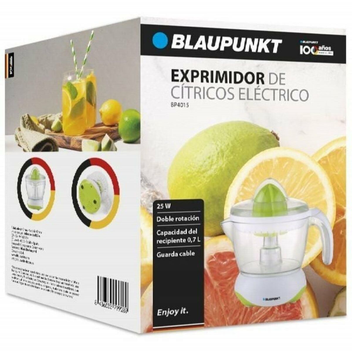 Exprimidor Eléctrico Blaupunkt BP4015 25 W 700 ml