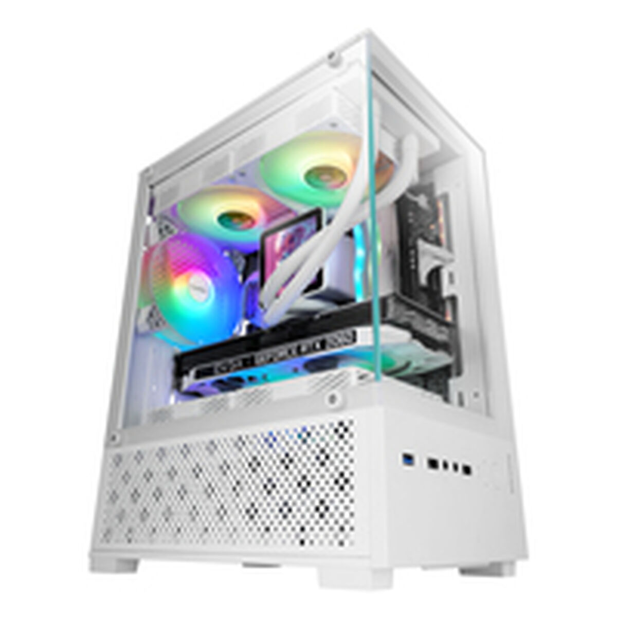 Caja Semitorre ATX Mars Gaming MC-SE2 Blanco