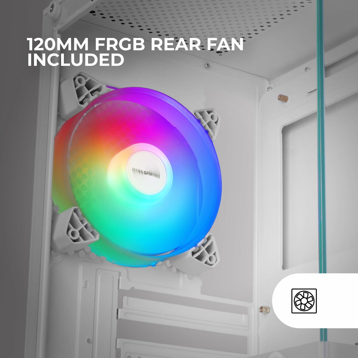 Caja Semitorre ATX Mars Gaming MC-SE2 Blanco