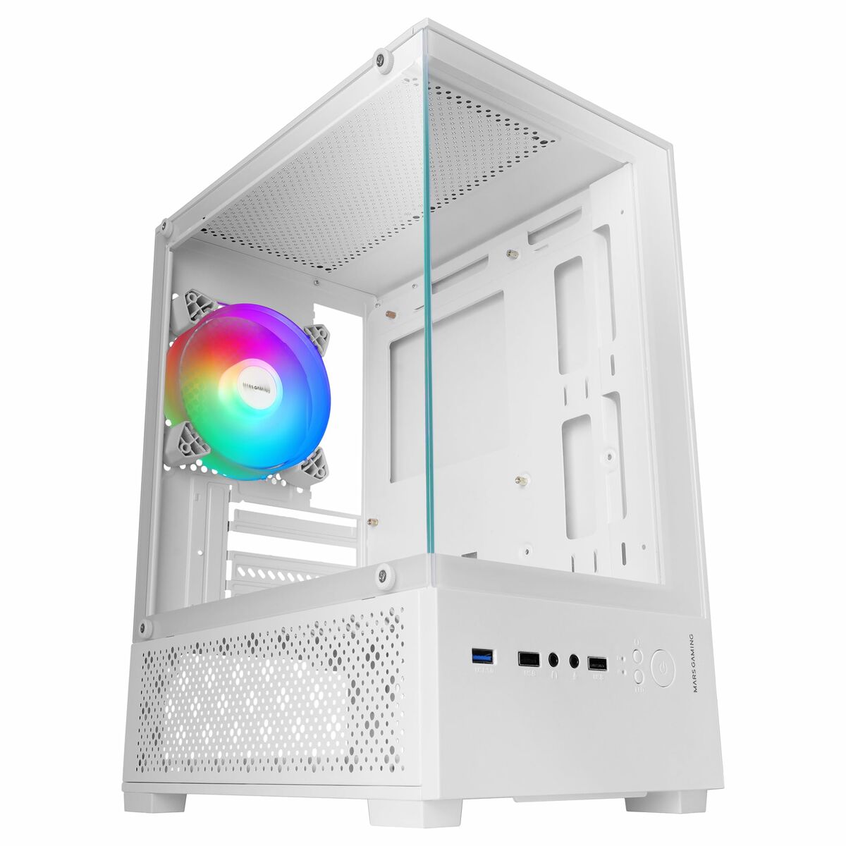 Caja Semitorre ATX Mars Gaming MC-SE2 Blanco