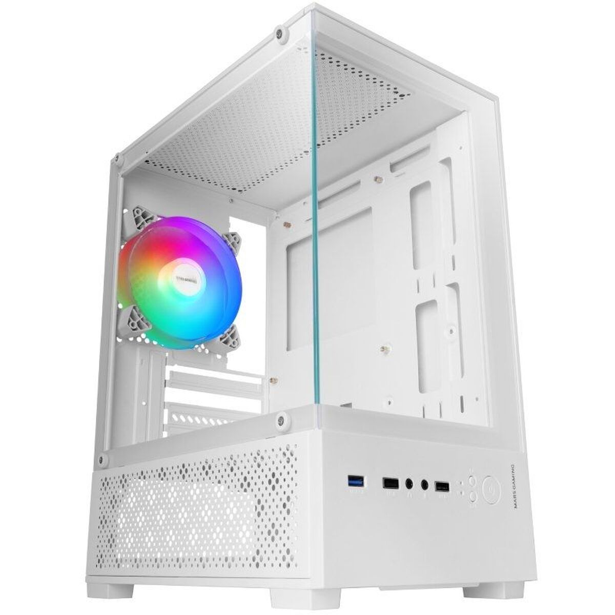 Caja Semitorre ATX Mars Gaming MC-SE2 Blanco