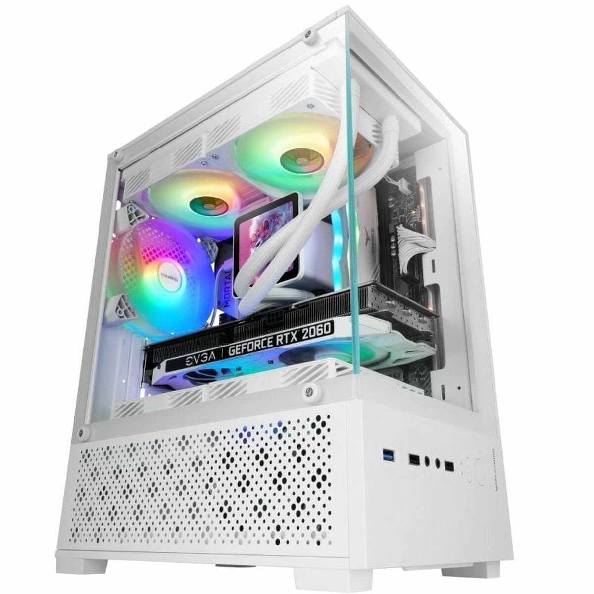 Caja Semitorre ATX Mars Gaming MC-SE2 Blanco