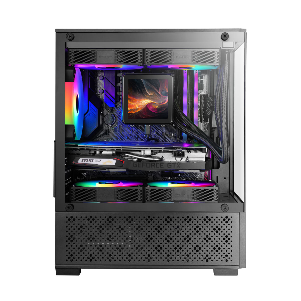 Caja Semitorre ATX Mars Gaming MC-SE2 Negro