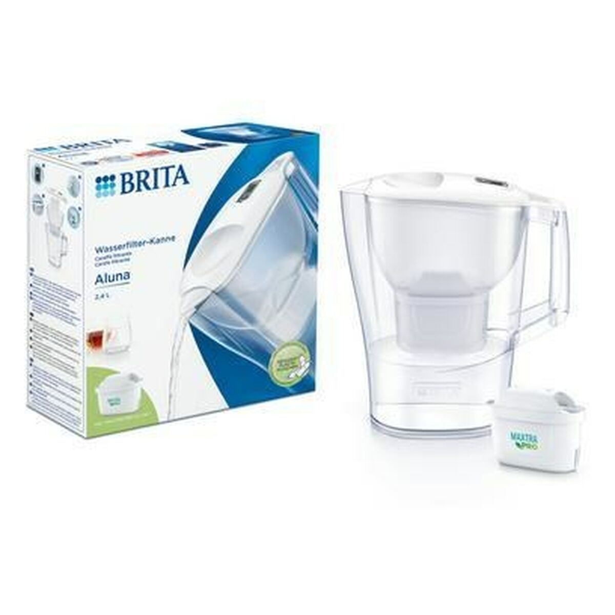 Jarra Filtrante Brita 1051435 Blanco (1 Pieza)