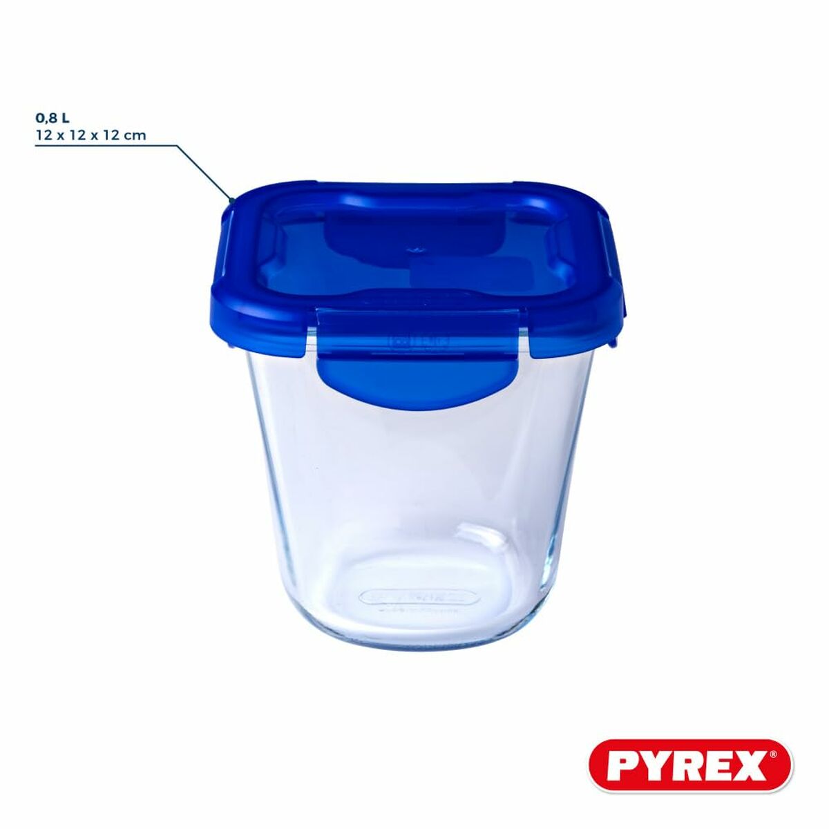 Set de Fiambreras Pyrex Transparente 3 Piezas