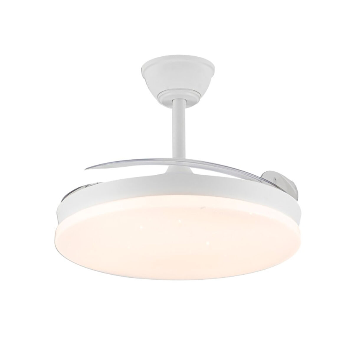 Ventilador de Techo con Luz CristalRecord Blanco 72 W (3000 K) (4000 K)